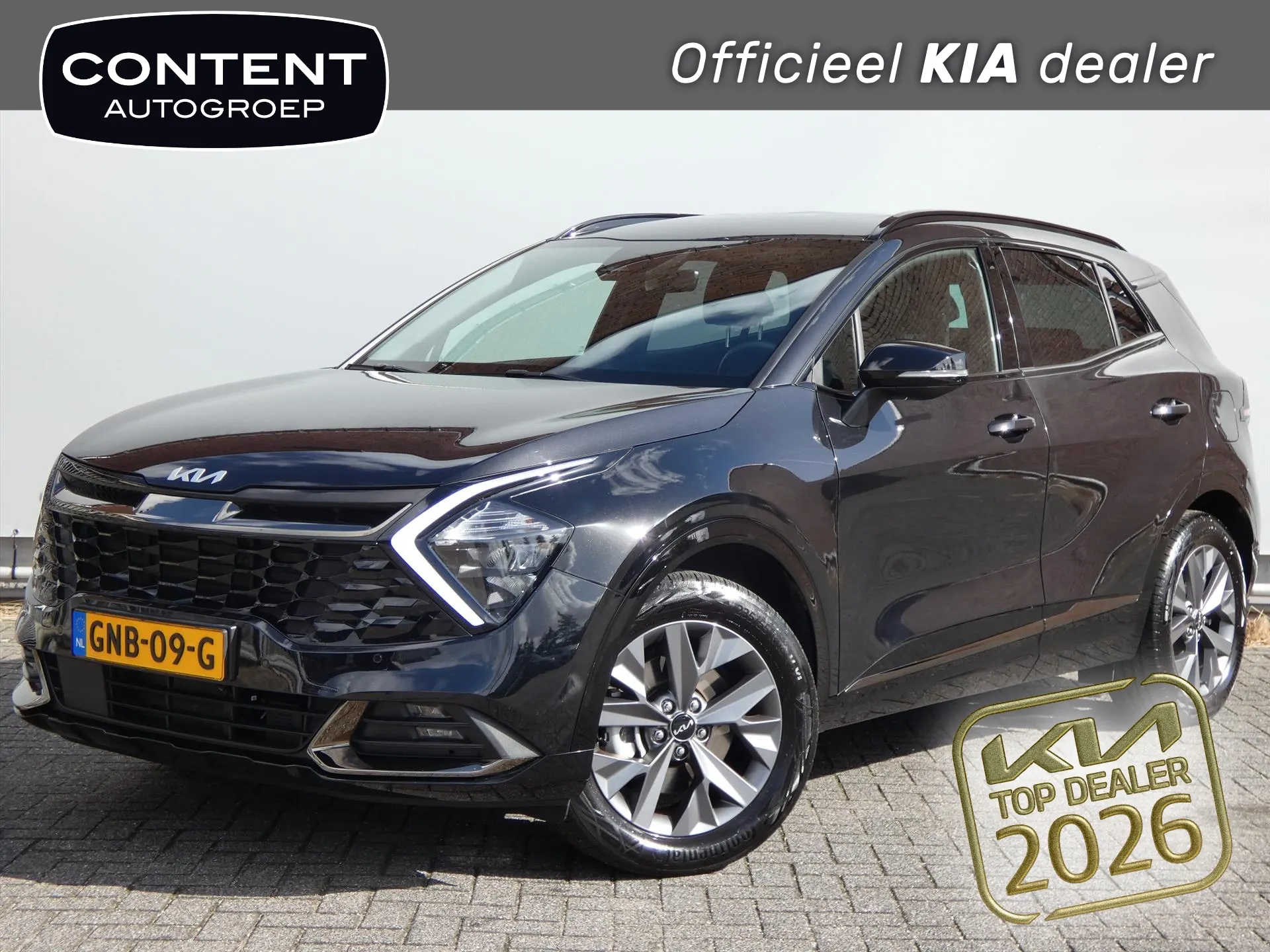 Kia Sportage met kenteken GNB-09-G – vooraanzicht