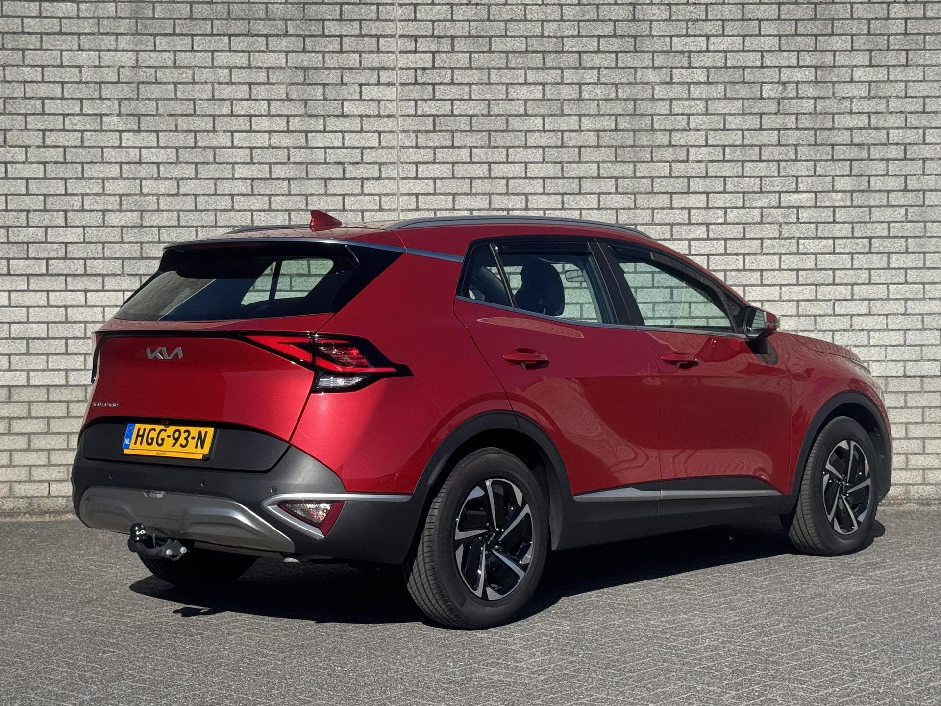 Kia Sportage met kenteken HGG-93-N – achteraanzicht
