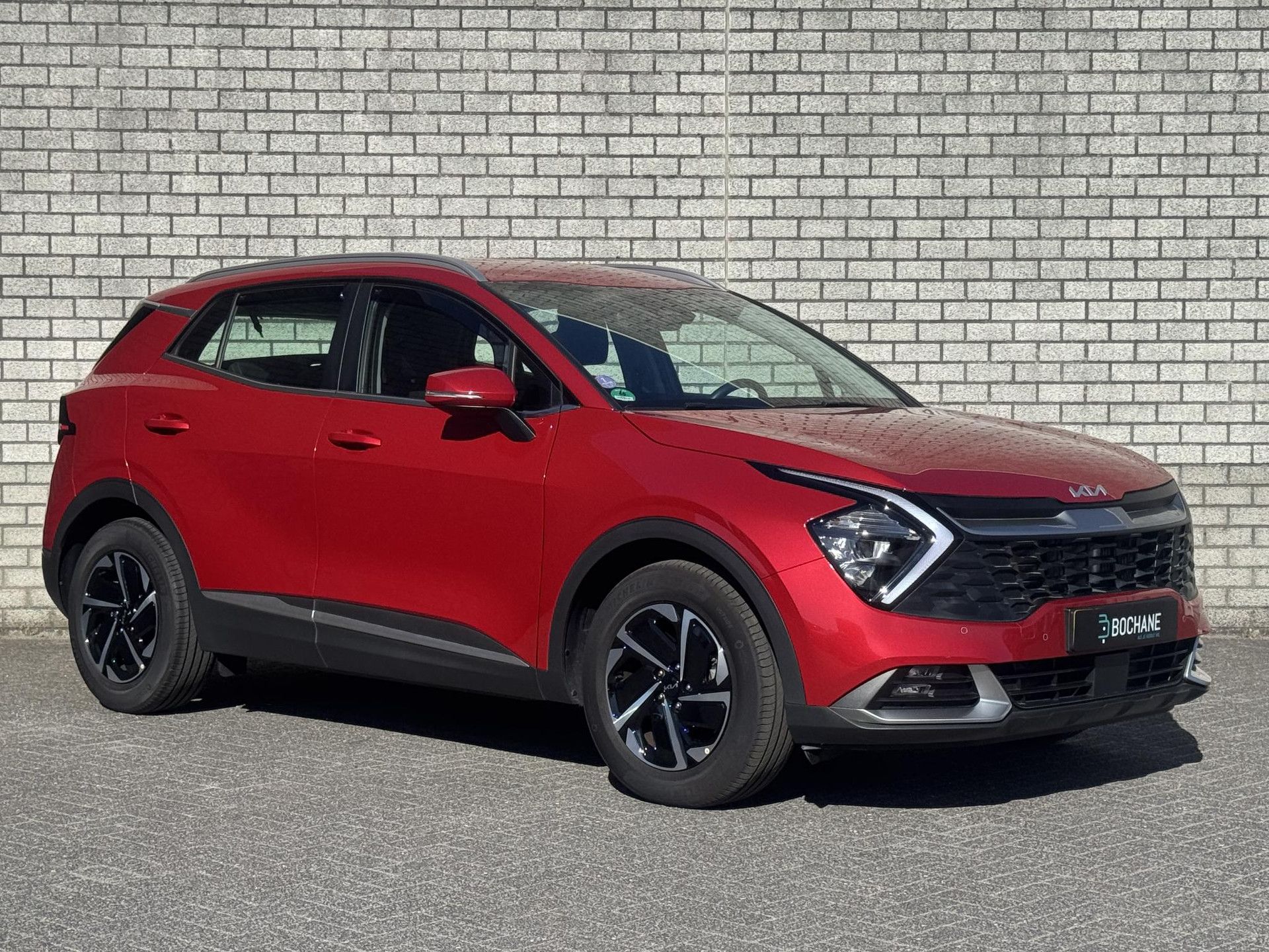 Kia Sportage met kenteken HGG-93-N – detailfoto
