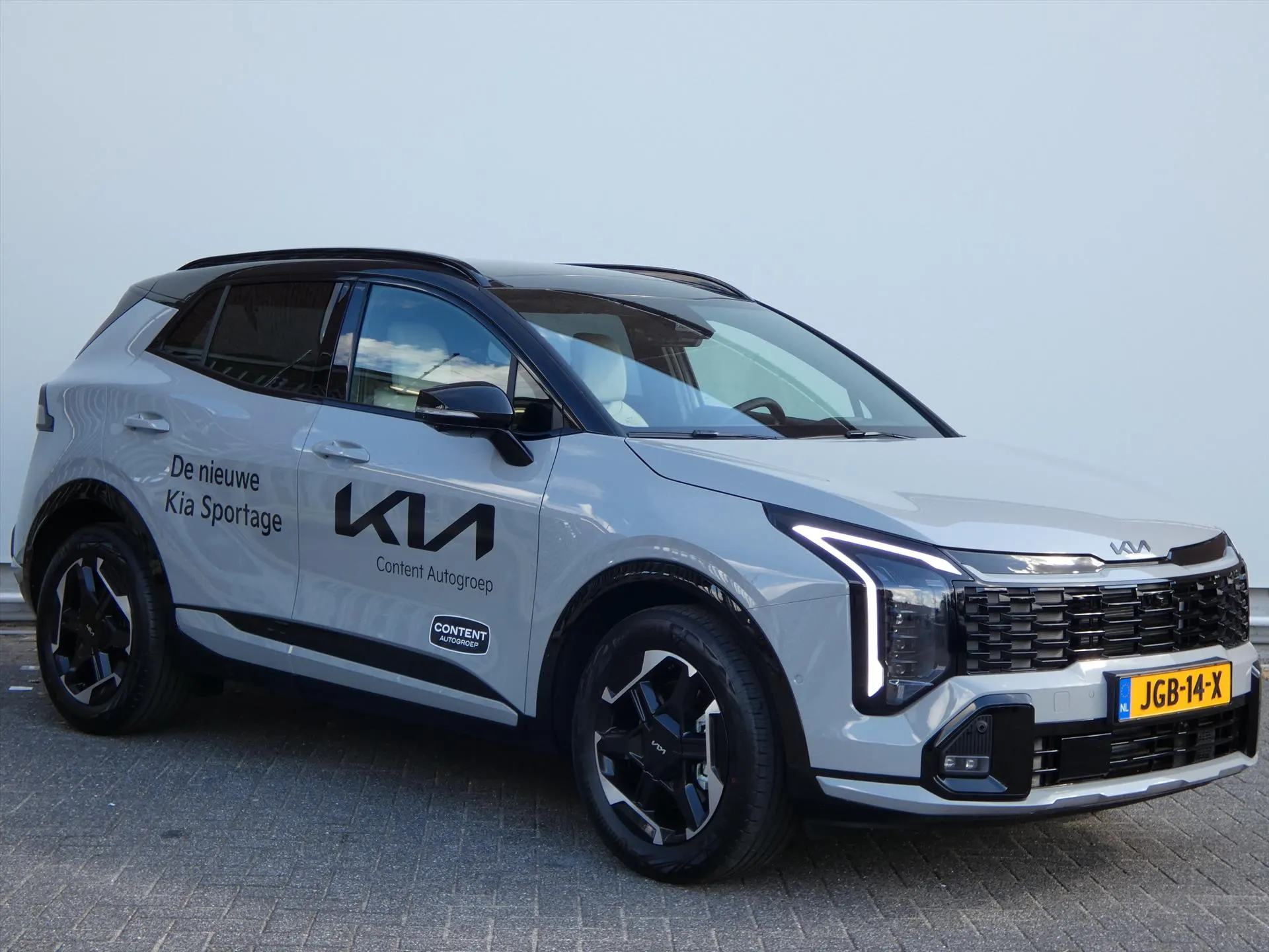 Kia Sportage met kenteken JGB-14-X – interieur