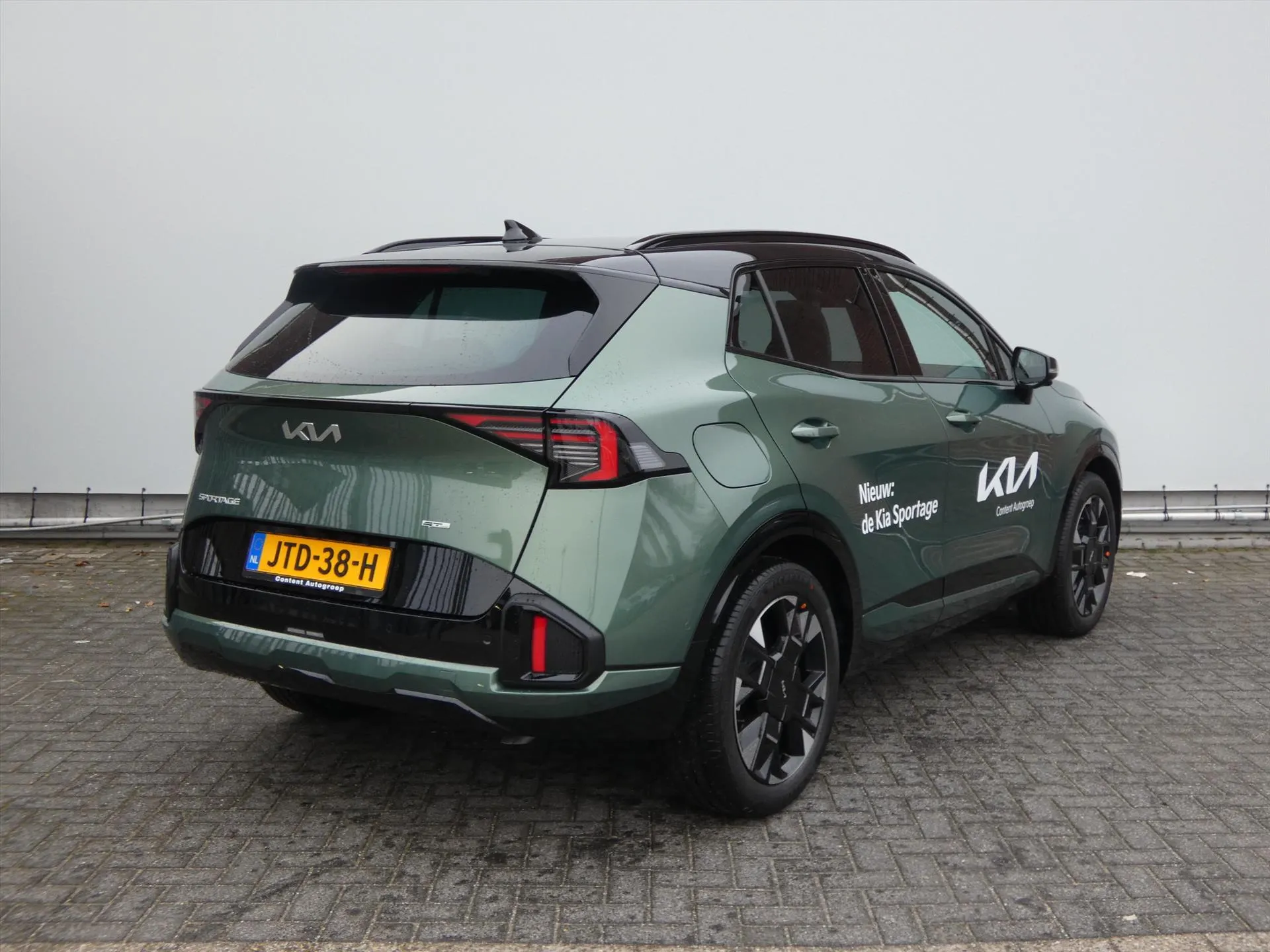 Kia Sportage met kenteken JTD-38-H – detailfoto