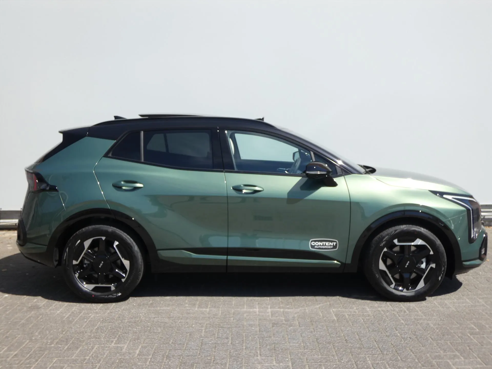 Kia Sportage met kenteken KFB-90-H – dashboard