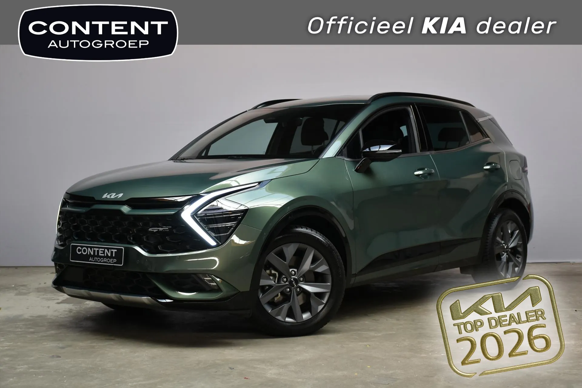 Kia Sportage met kenteken KFT-54-X – vooraanzicht