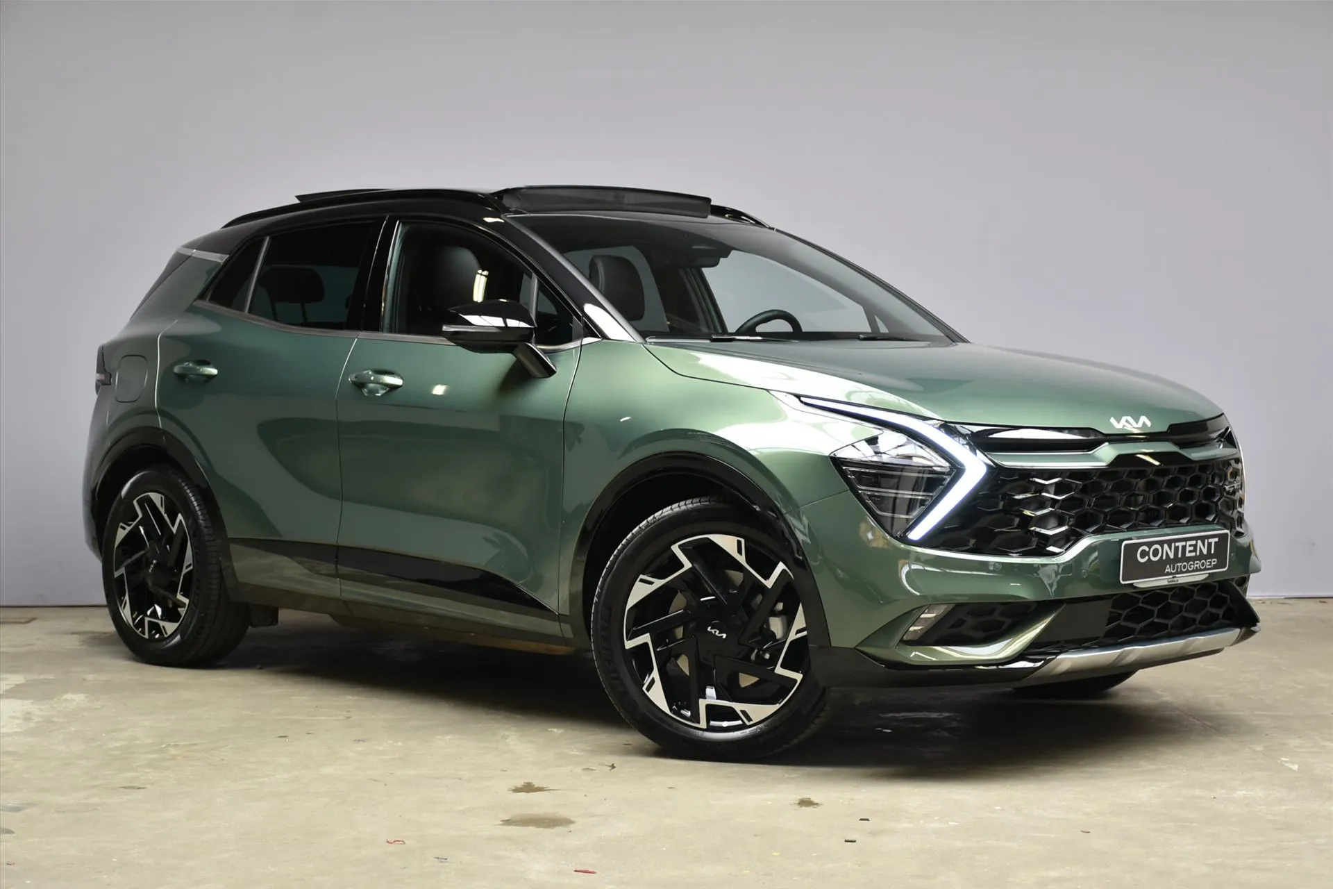 Kia Sportage met kenteken KGD-49-H – dashboard