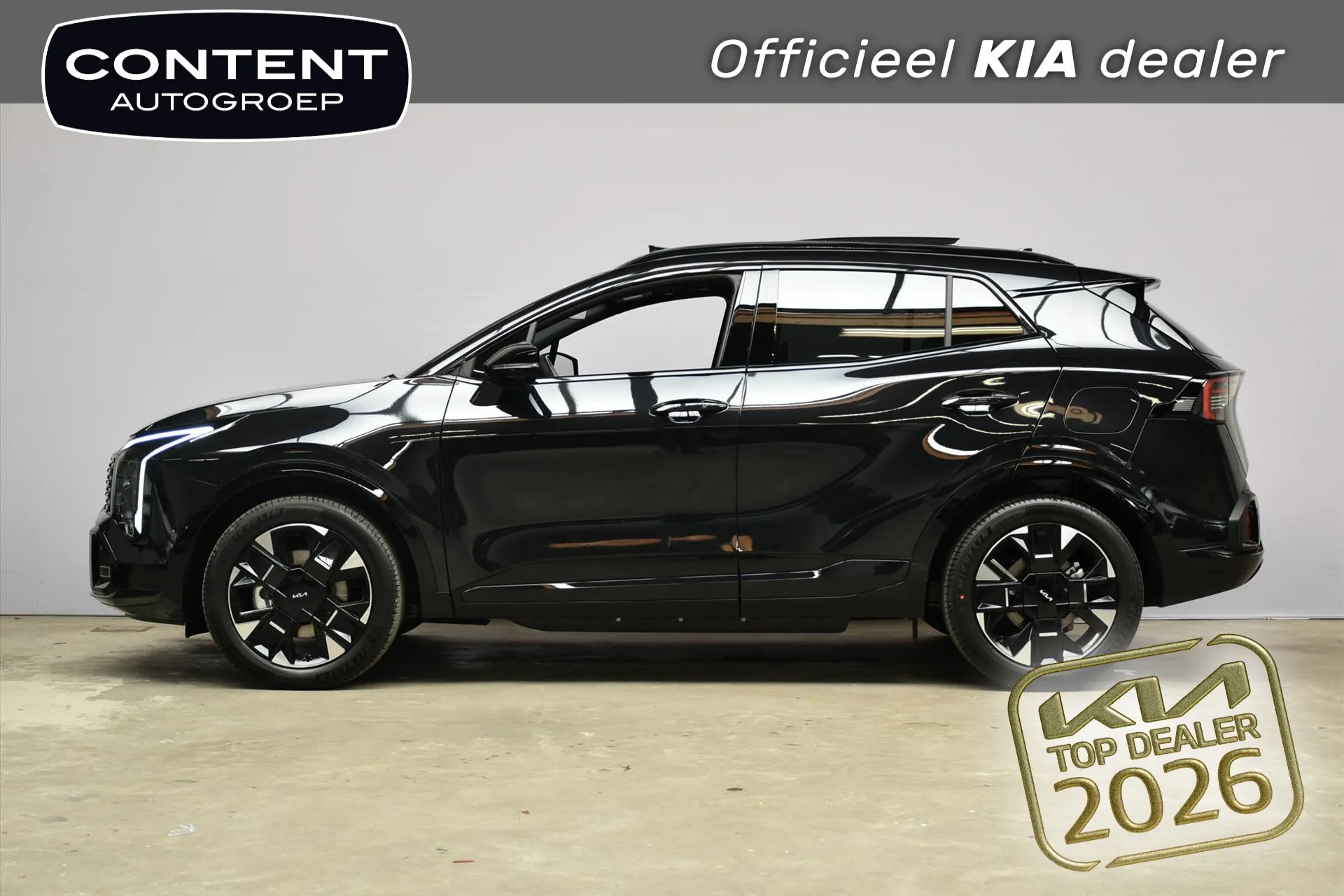 Kia Sportage met kenteken KJZ-15-N – achteraanzicht