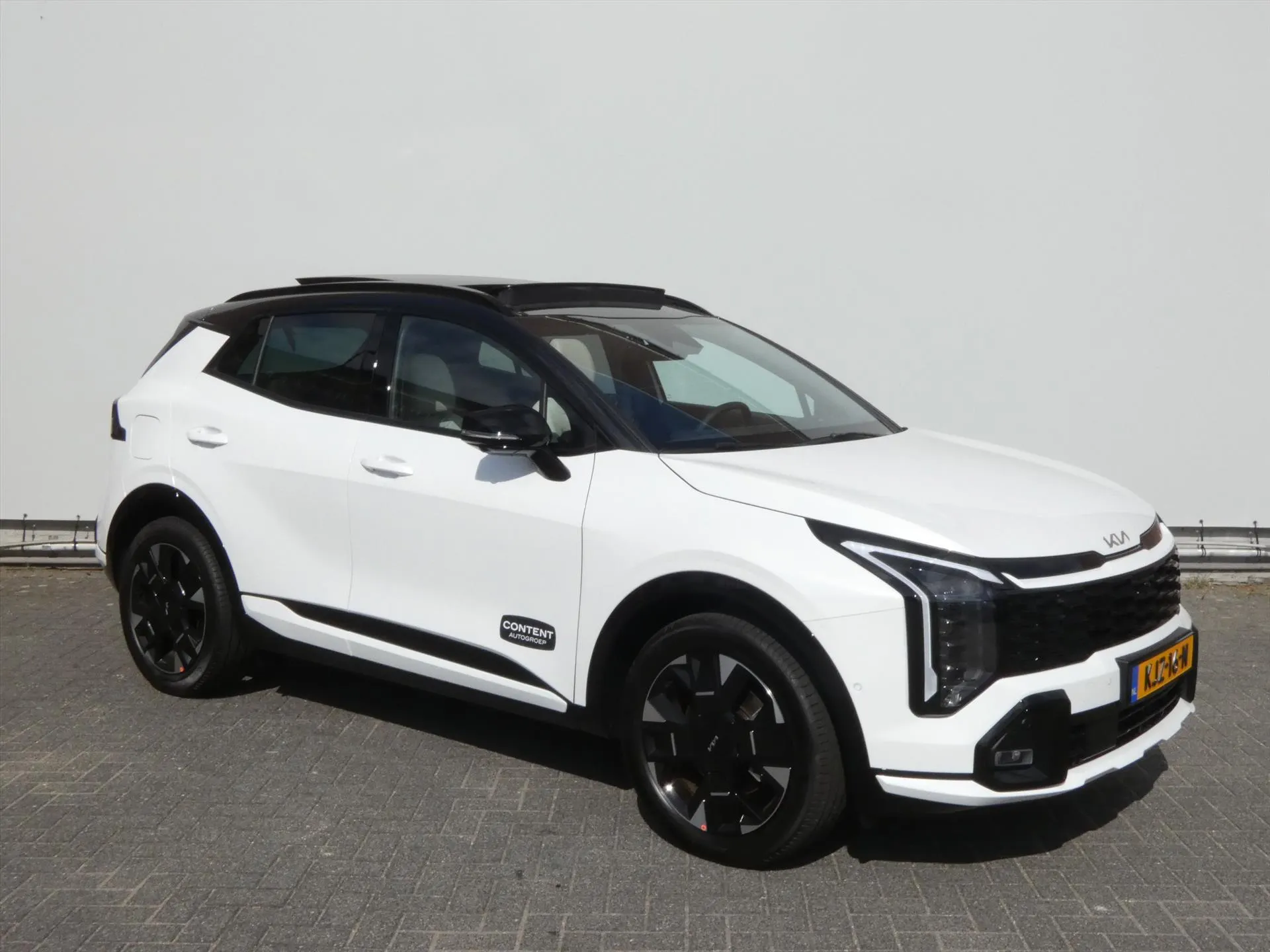 Kia Sportage met kenteken KJZ-16-N – interieur
