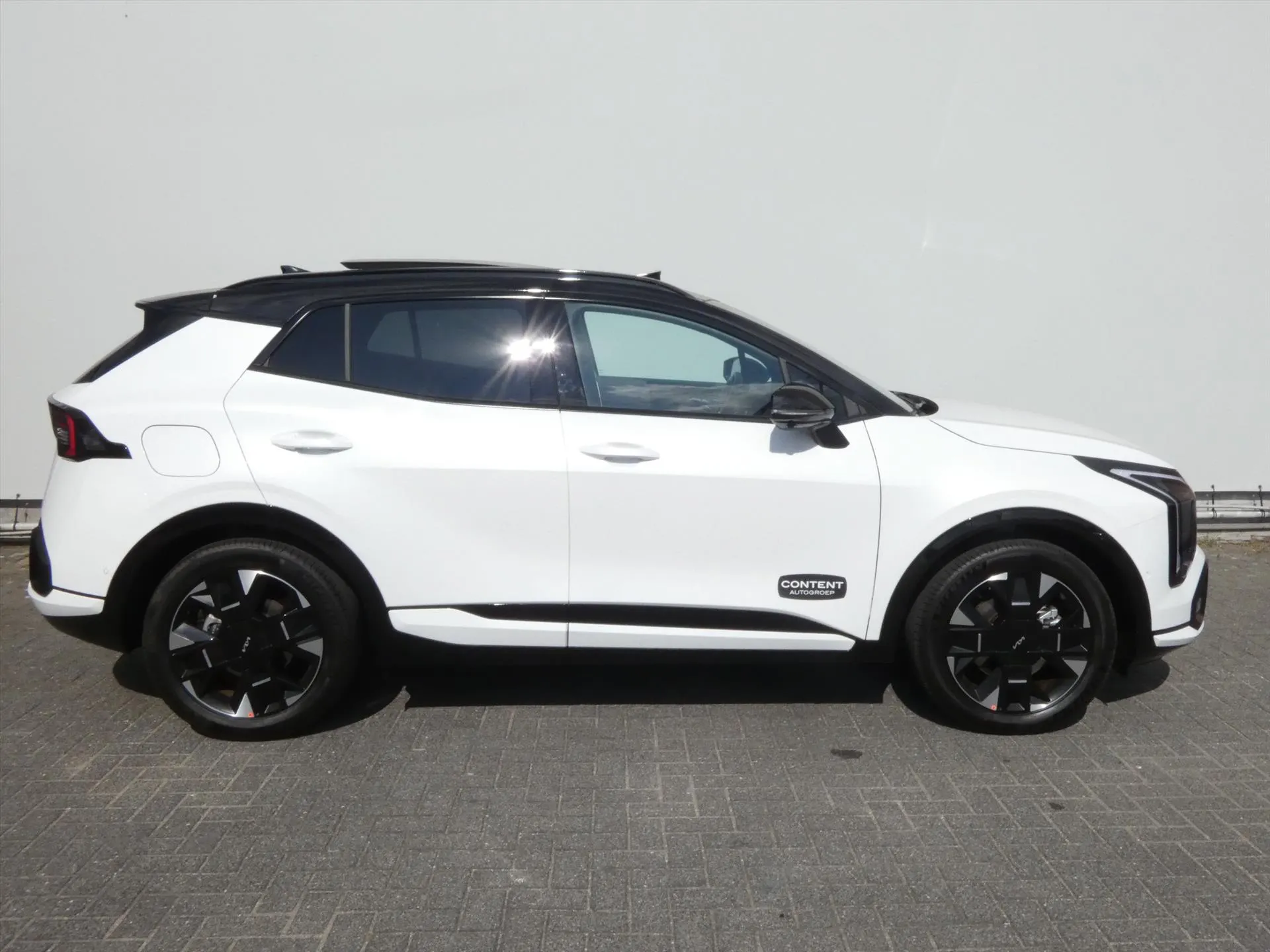 Kia Sportage met kenteken KJZ-16-N – dashboard