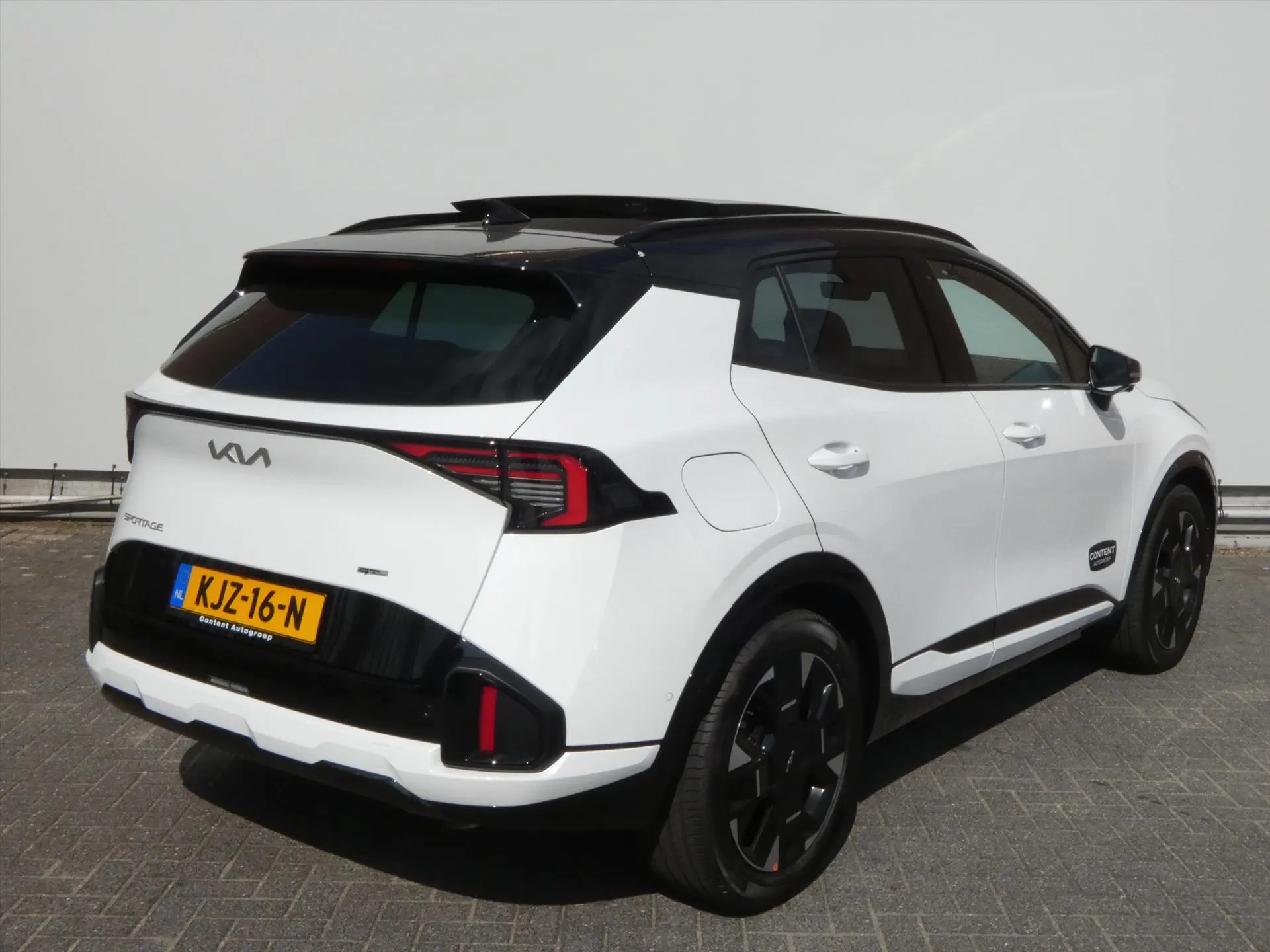 Kia Sportage met kenteken KJZ-16-N – detailfoto