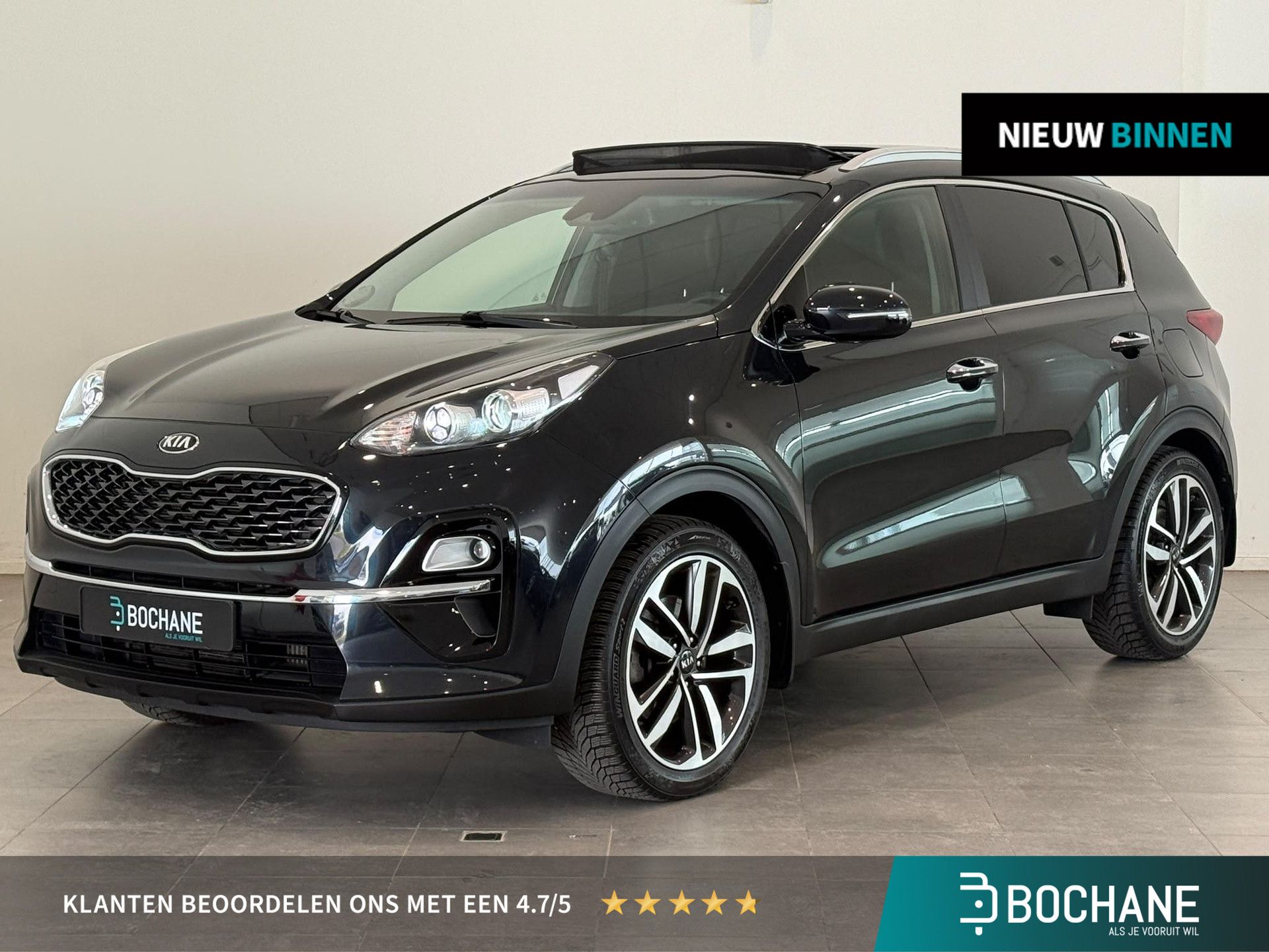 Kia Sportage met kenteken KPD-45-L – vooraanzicht