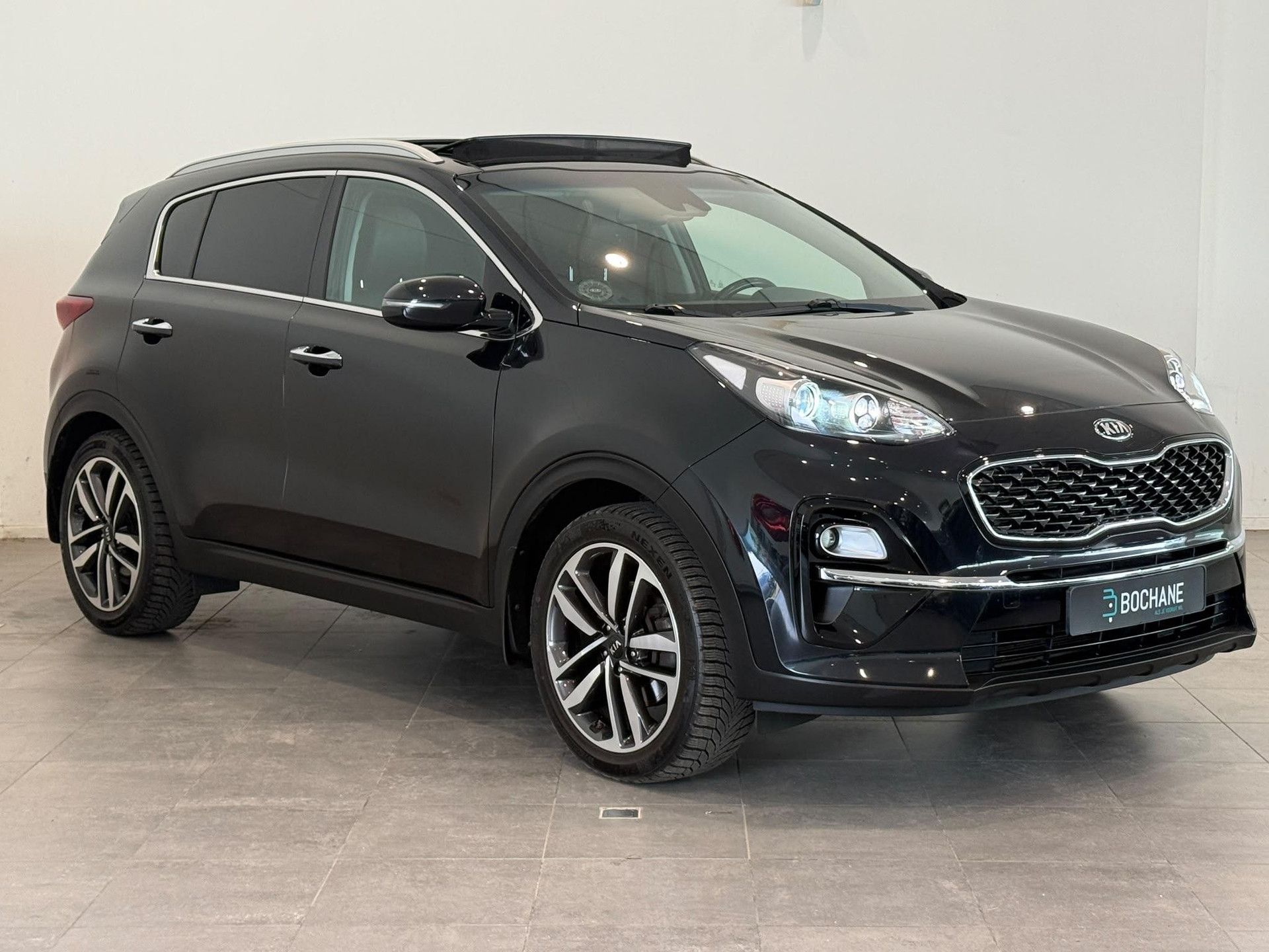 Kia Sportage met kenteken KPD-45-L – detailfoto