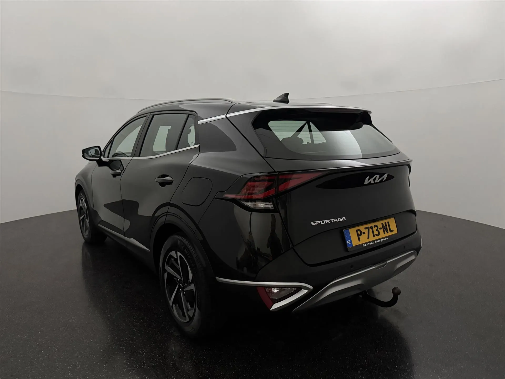 Kia Sportage met kenteken P-713-NL – dashboard