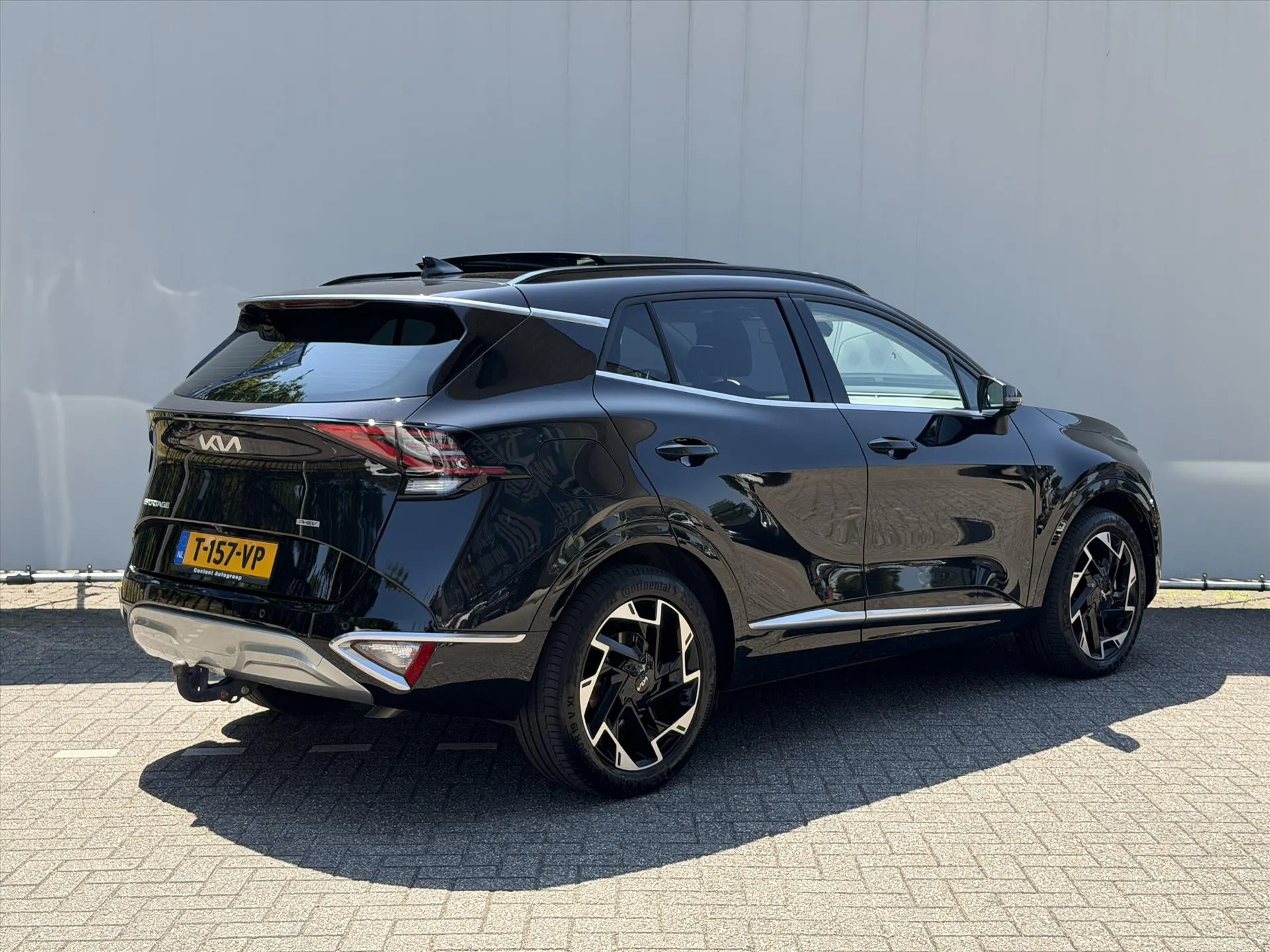 Kia Sportage met kenteken T-157-VP – detailfoto