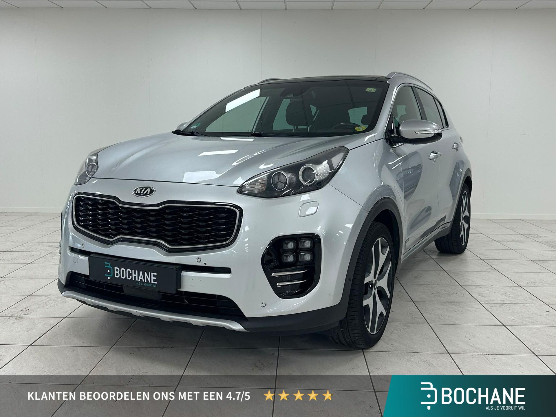 Kia Sportage met kenteken TL-593-H – vooraanzicht