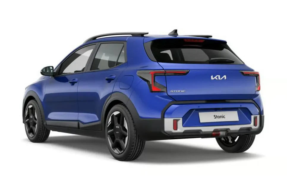 Kia Stonic met kenteken 74286 – achteraanzicht