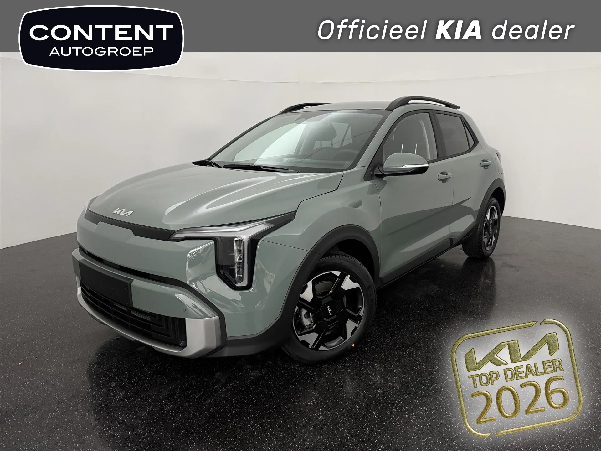 Kia Stonic met kenteken 74706 – vooraanzicht