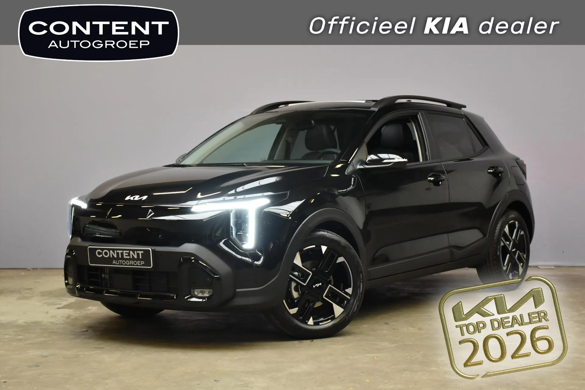 Kia Stonic met kenteken 76890 – vooraanzicht