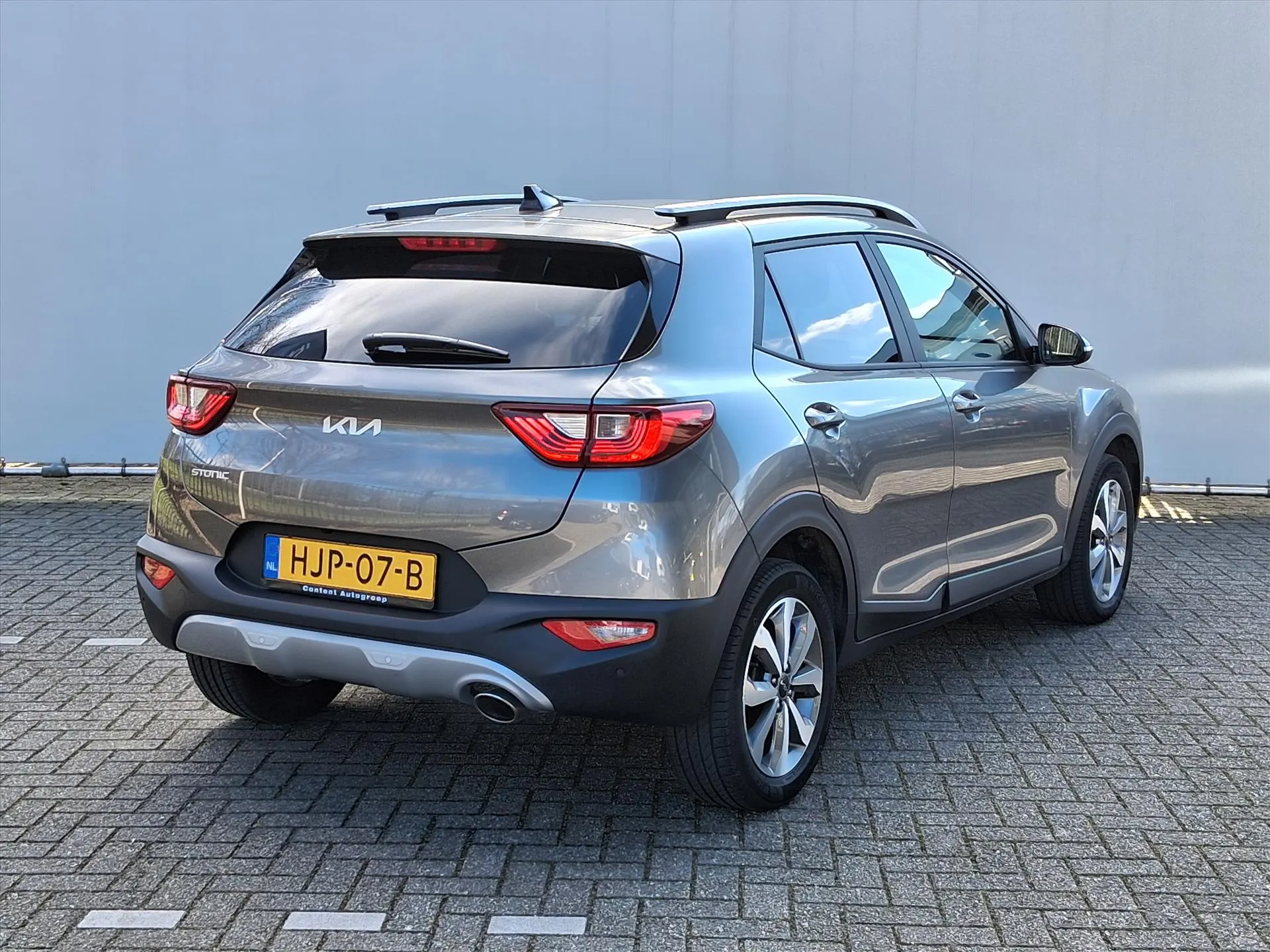 Kia Stonic met kenteken HJP-07-B – detailfoto