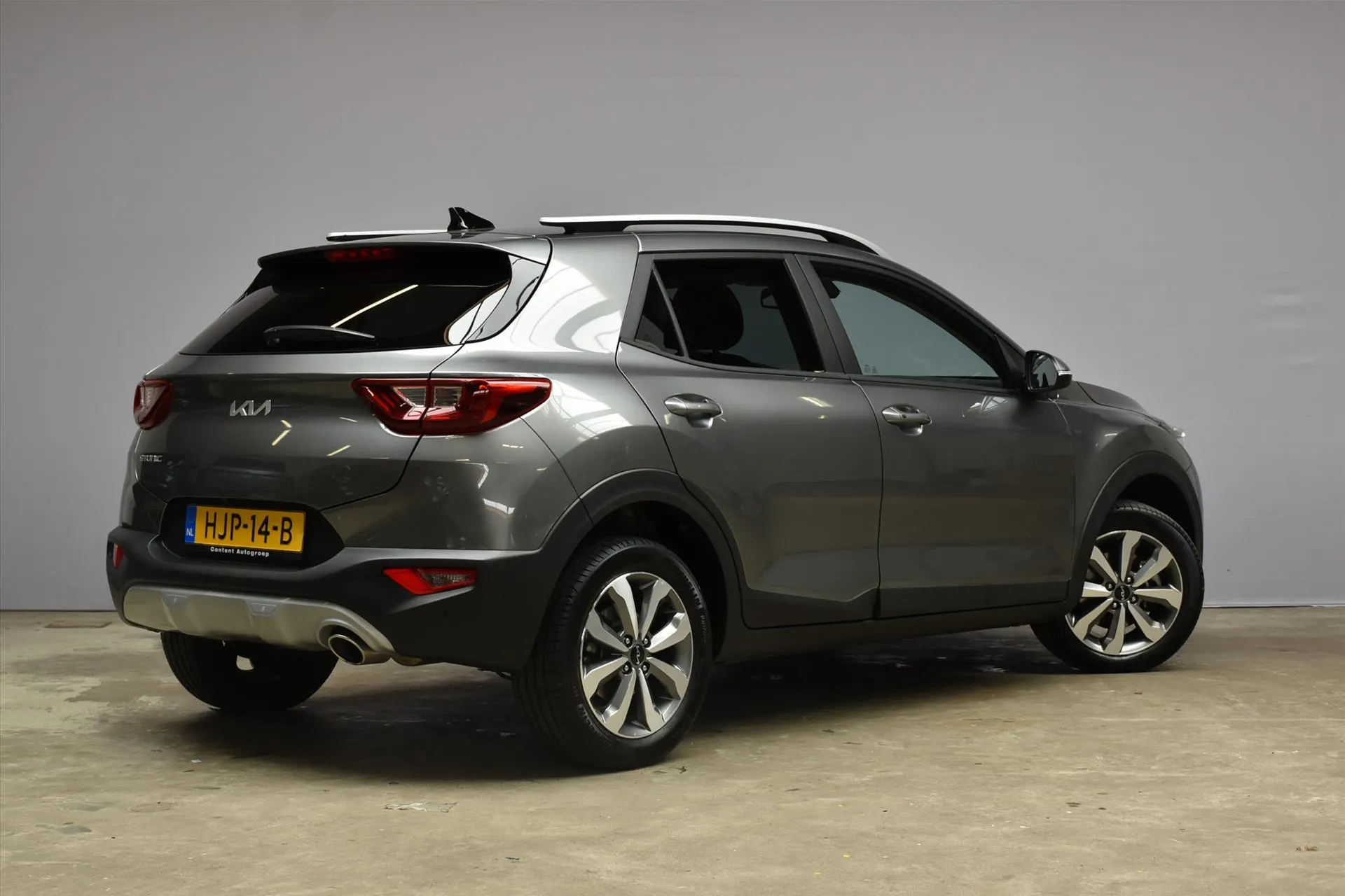 Kia Stonic met kenteken HJP-14-B – detailfoto