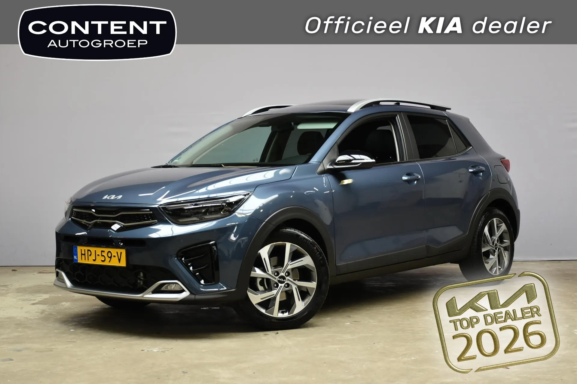 Kia Stonic met kenteken HPJ-59-V – vooraanzicht