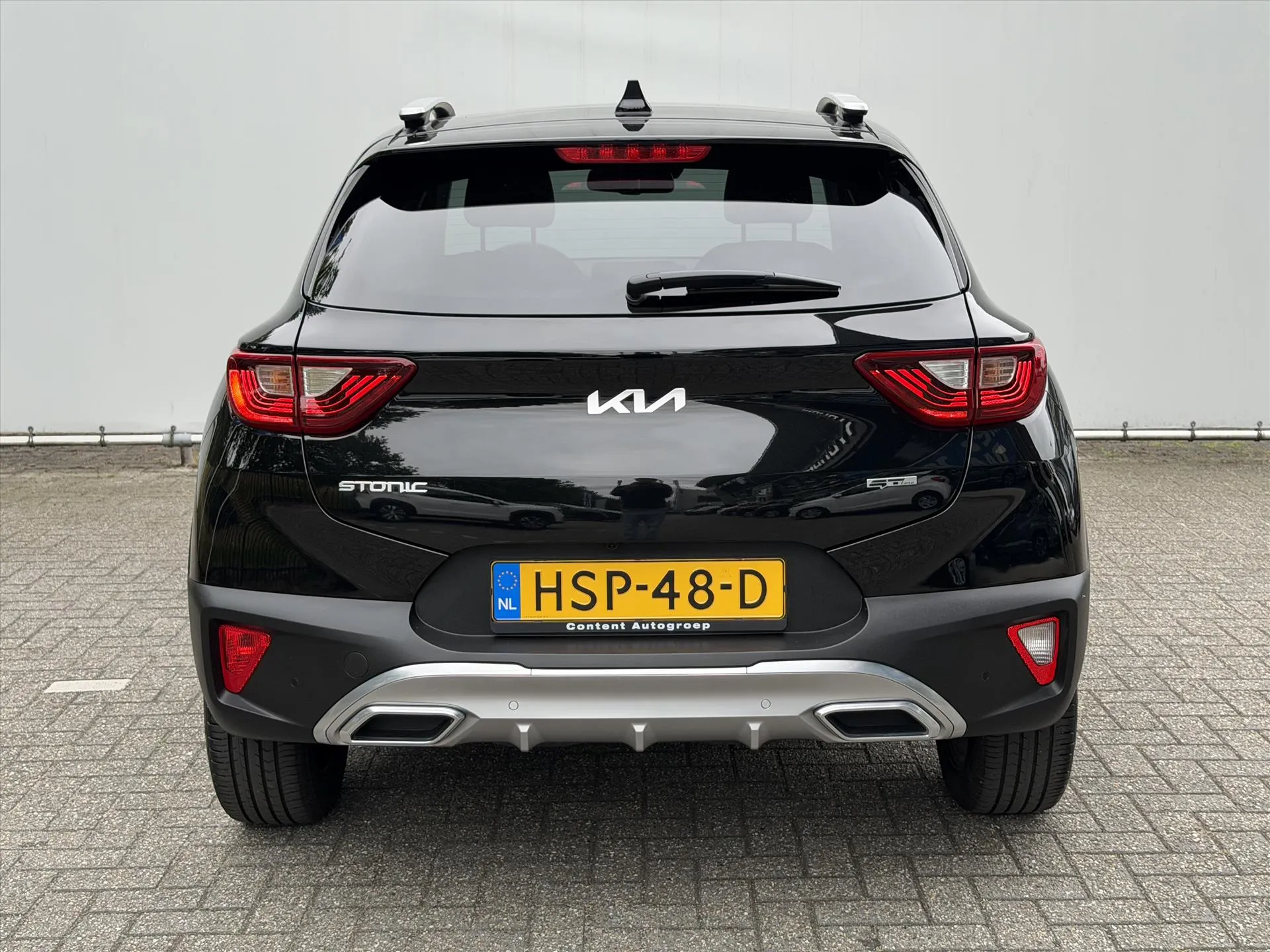 Kia Stonic met kenteken HSP-48-D – dashboard
