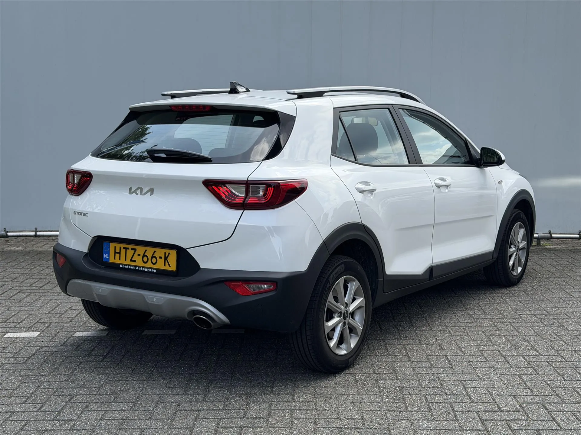 Kia Stonic met kenteken HTZ-66-K – detailfoto