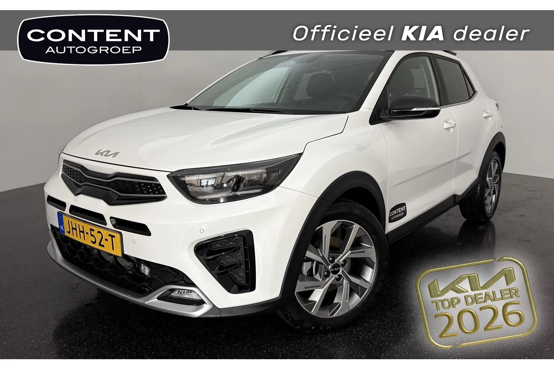 Kia Stonic met kenteken JHH-52-T – vooraanzicht