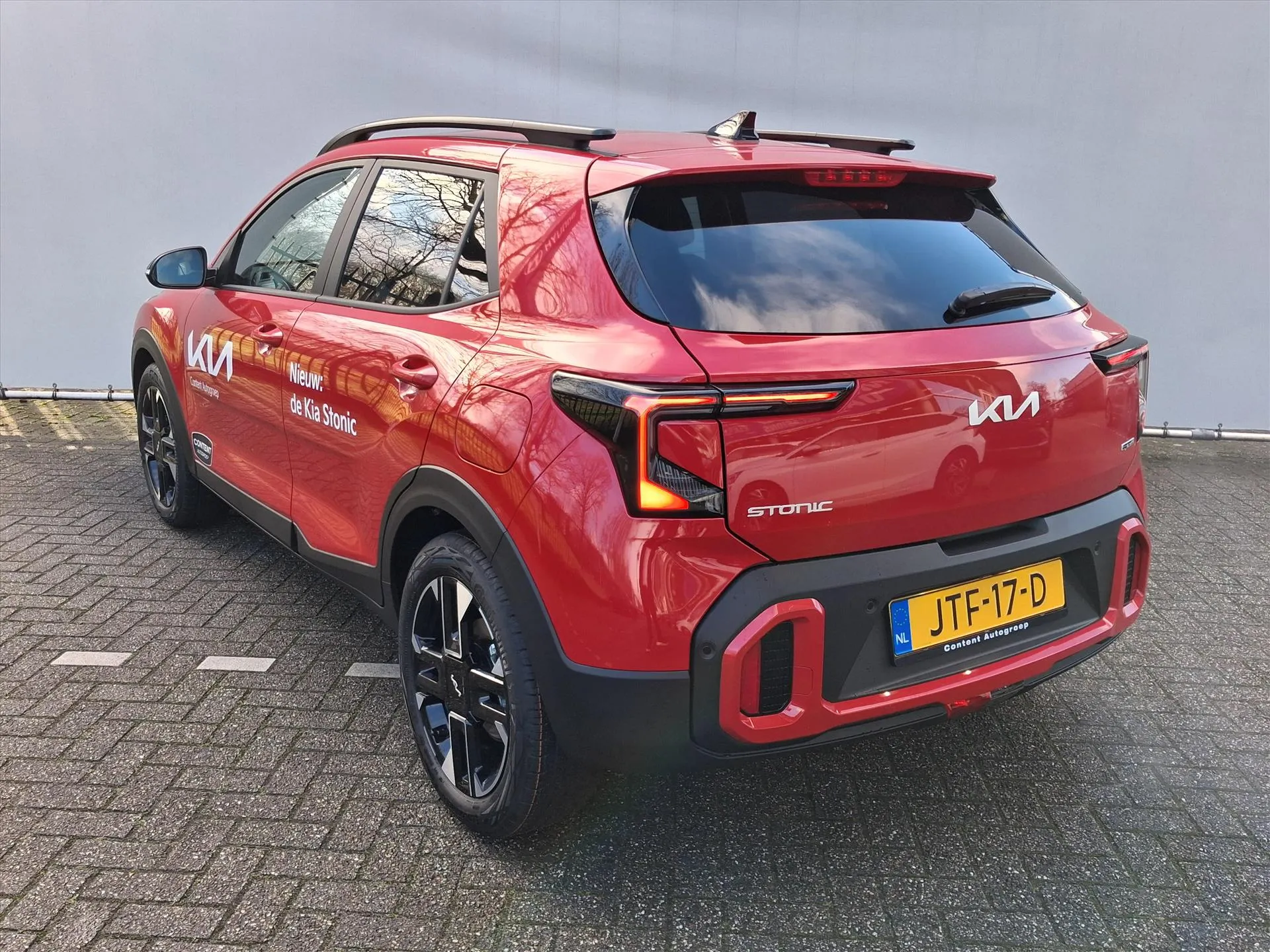 Kia Stonic met kenteken JTF-17-D – detailfoto