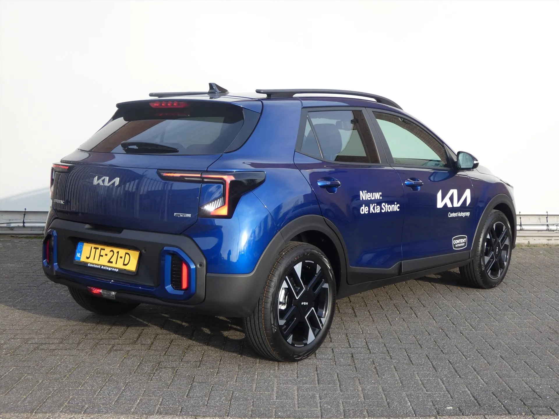 Kia Stonic met kenteken JTF-21-D – detailfoto