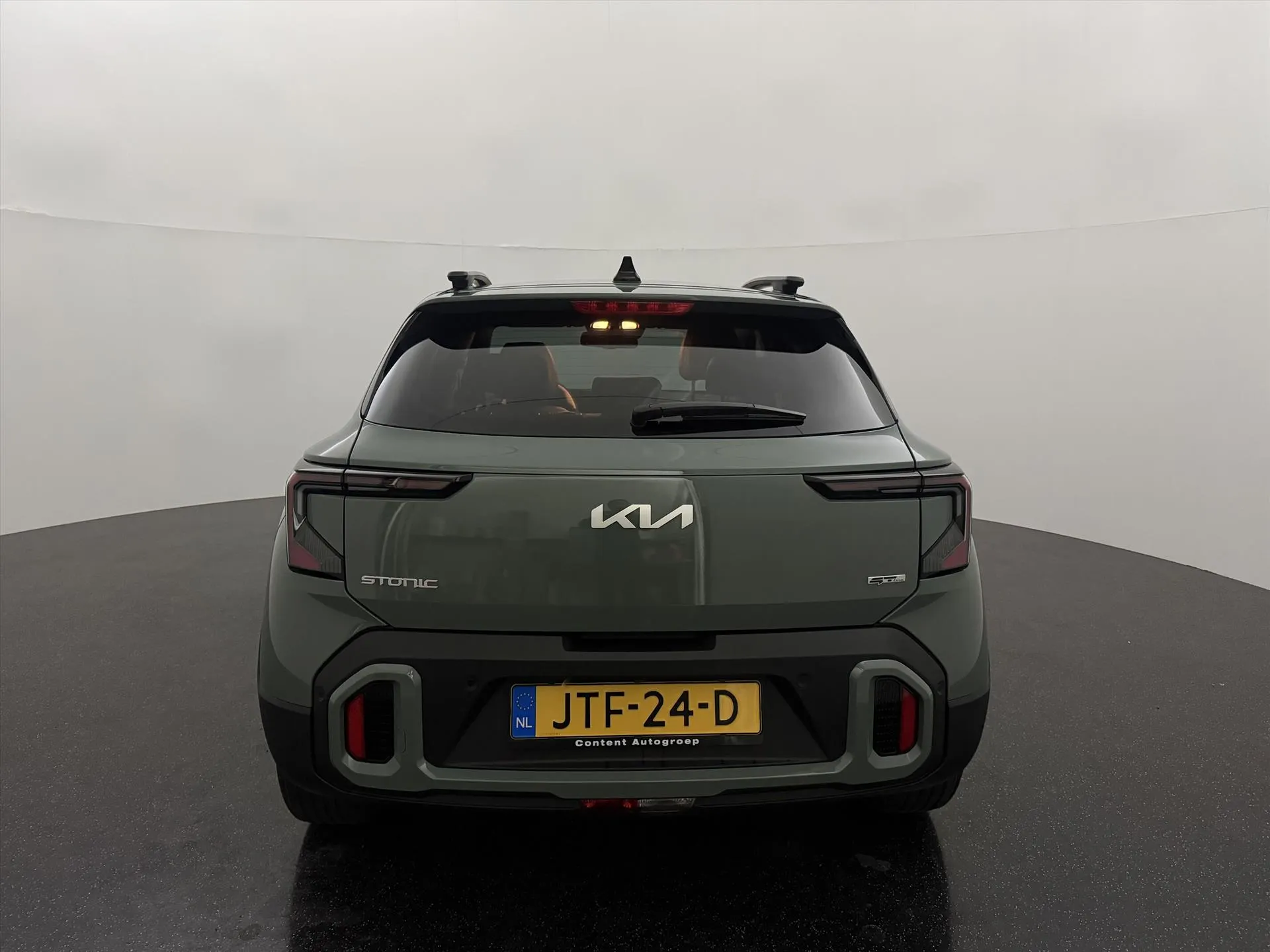 Kia Stonic met kenteken JTF-24-D – dashboard