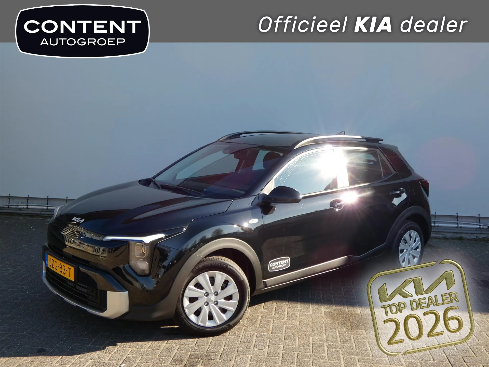 Kia Stonic met kenteken JZG-83-T – vooraanzicht
