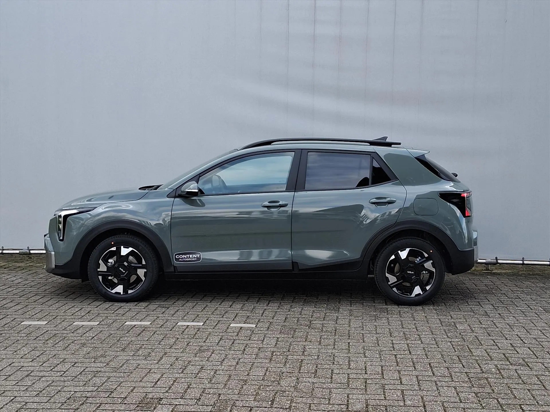 Kia Stonic met kenteken KBB-59-J – achteraanzicht