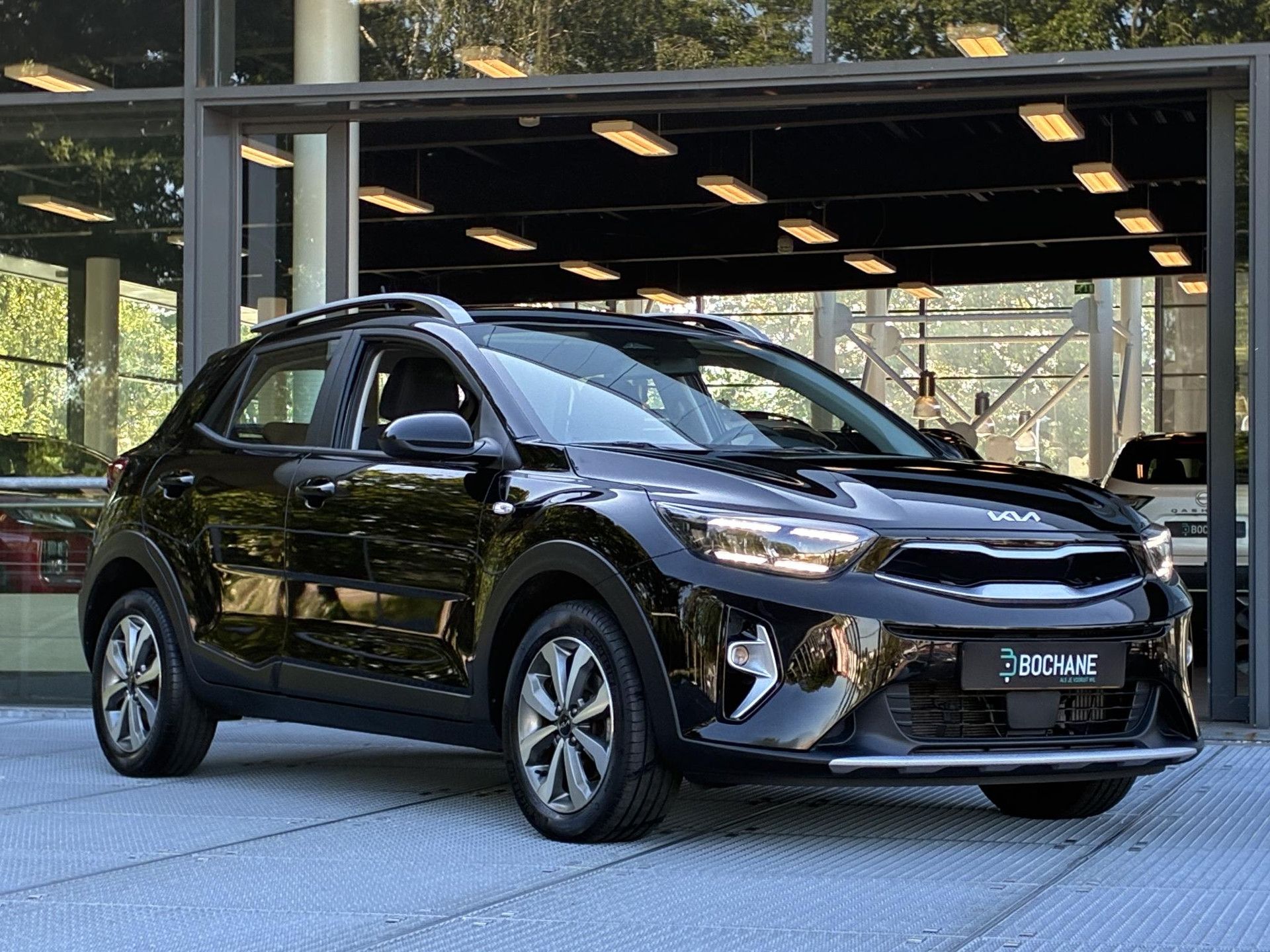 Kia Stonic met kenteken T-455-SR – detailfoto