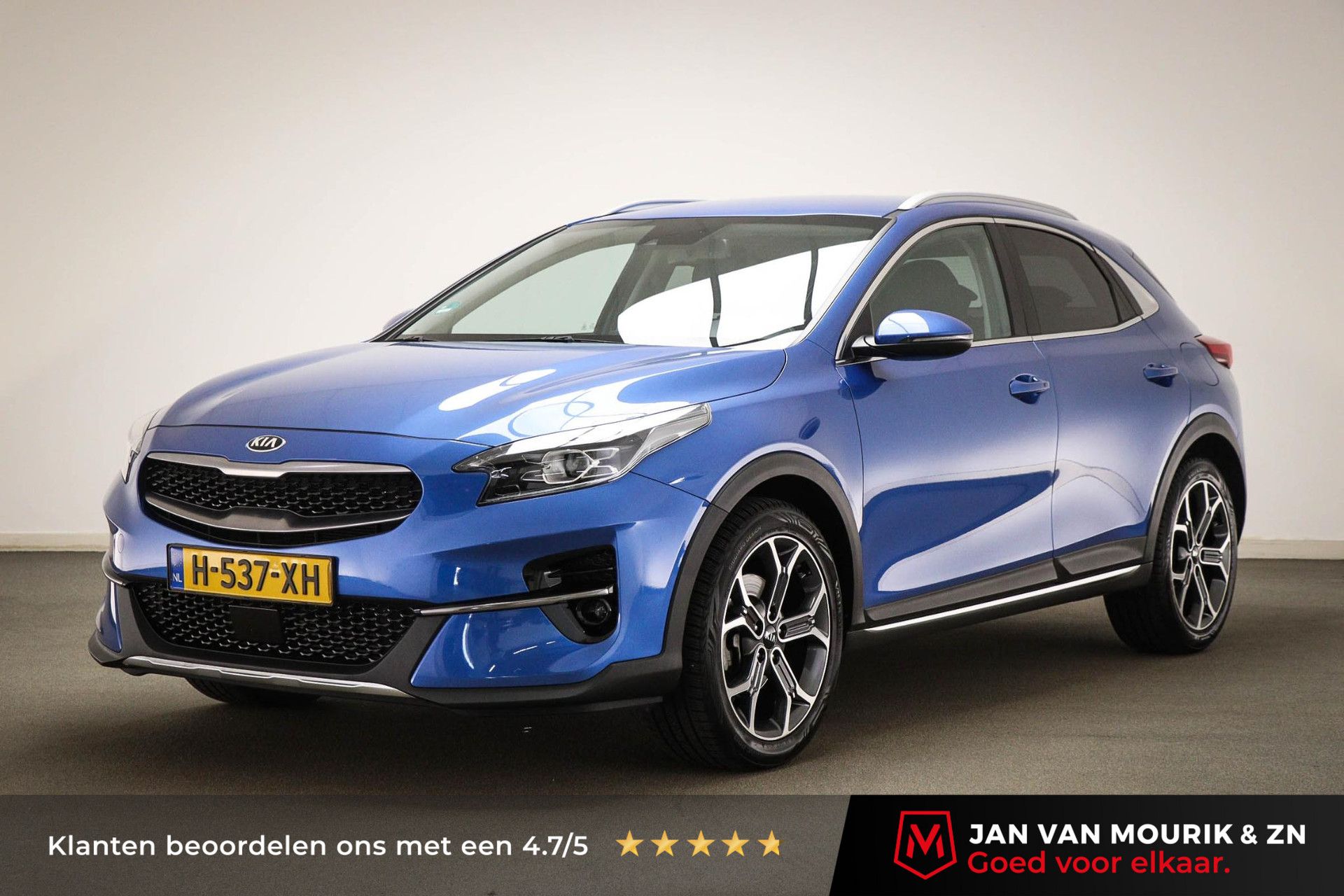 Kia Xceed met kenteken H-537-XH – vooraanzicht