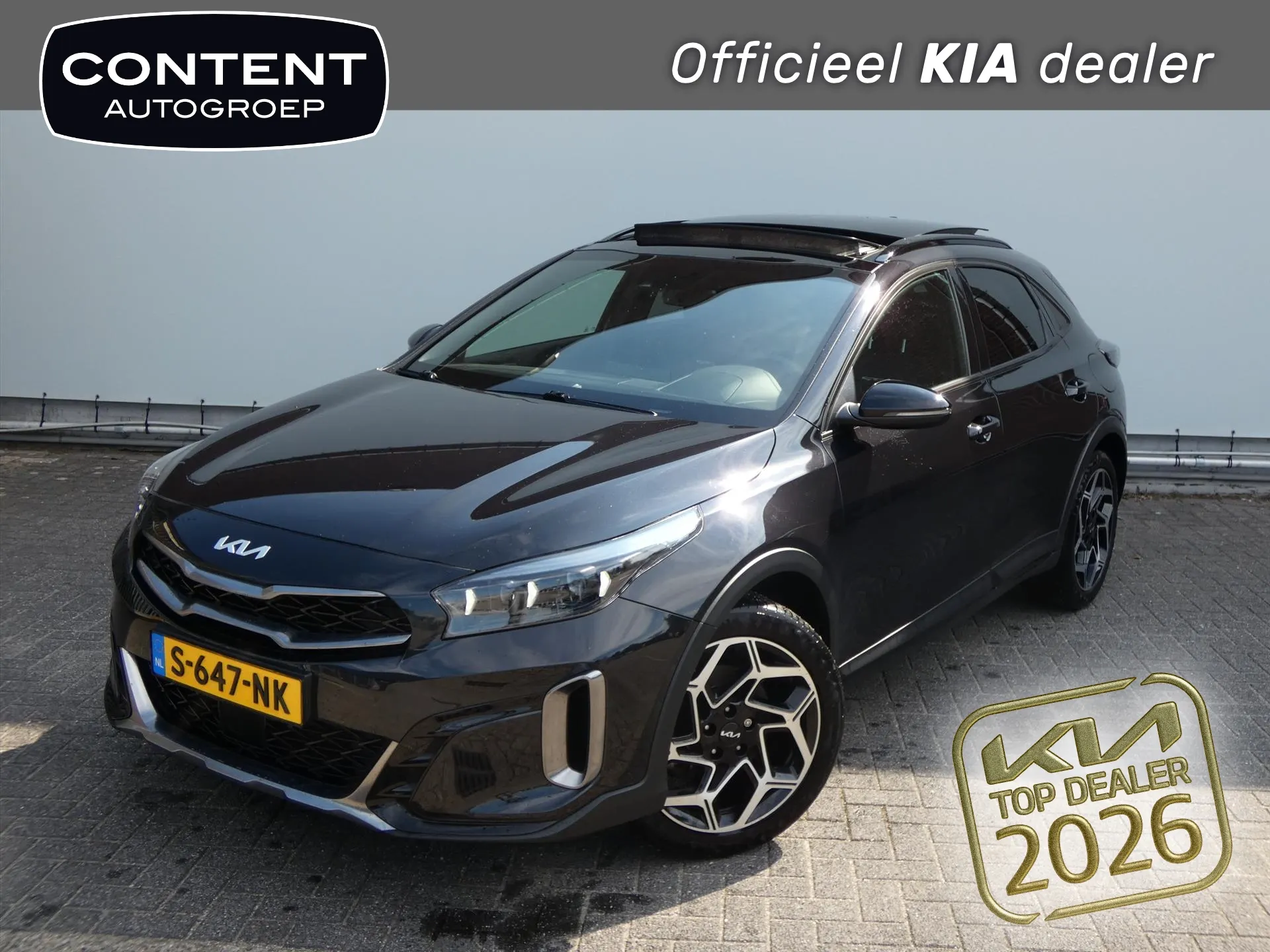 Kia Xceed met kenteken S-647-NK – vooraanzicht