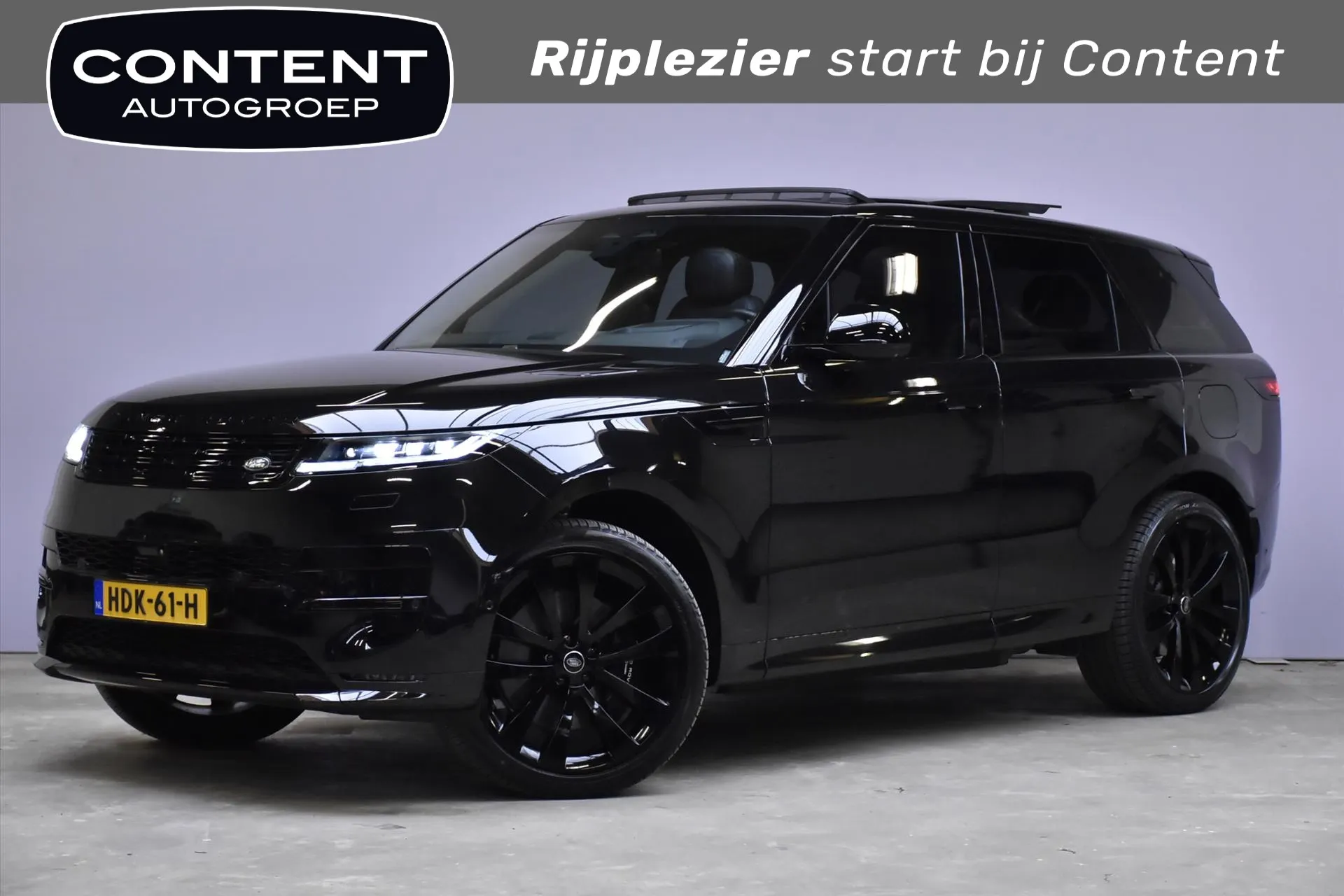 Land Rover RoverRangeRoverSport met kenteken HDK-61-H – vooraanzicht