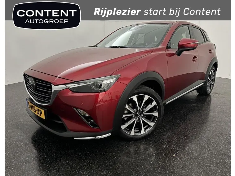 Mazda CX-3 met kenteken L-415-XP – vooraanzicht