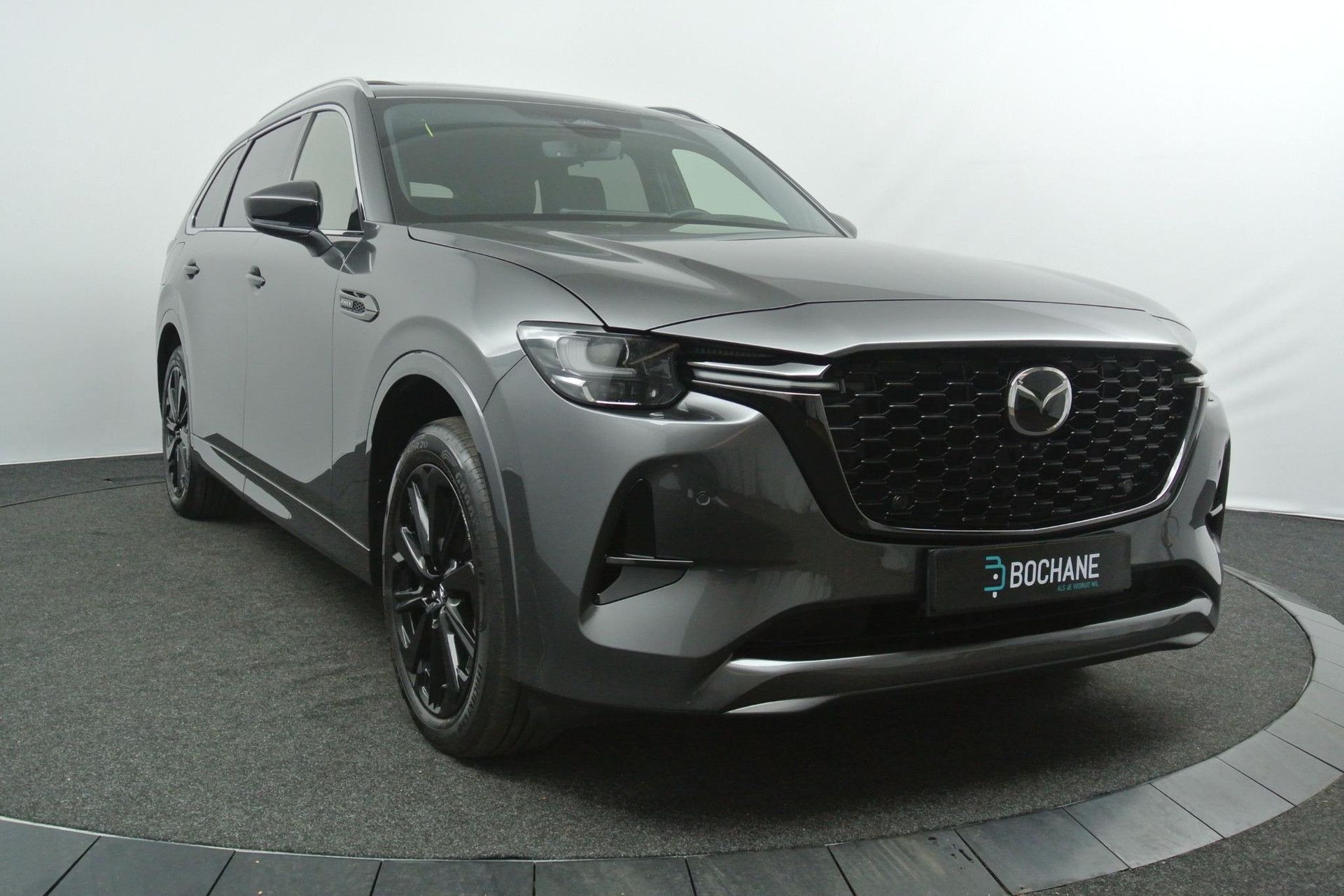 Mazda CX-80 met kenteken KHN-89-G – detailfoto