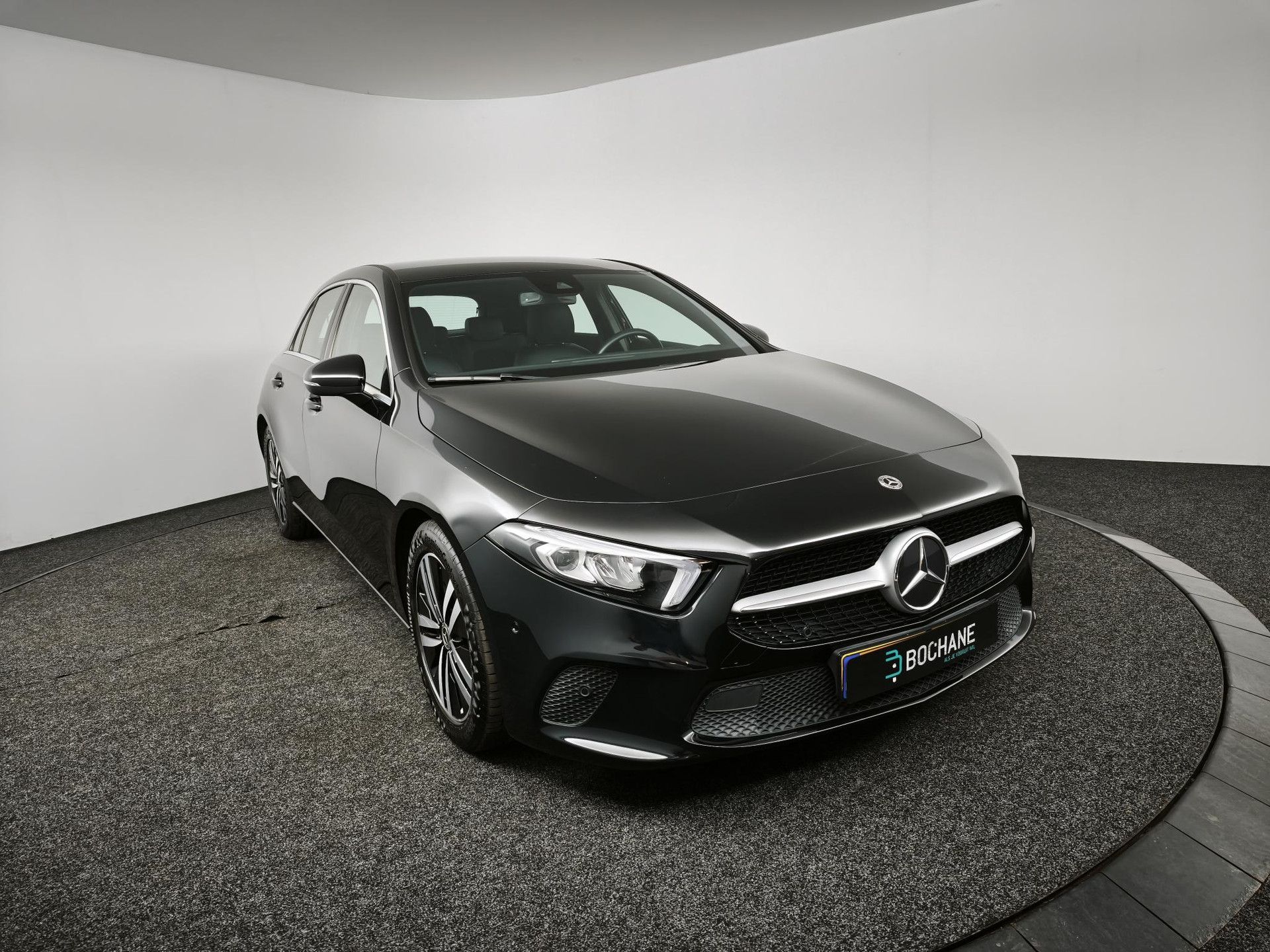 Mercedes-Benz A-Klasse met kenteken P-389-SR – detailfoto