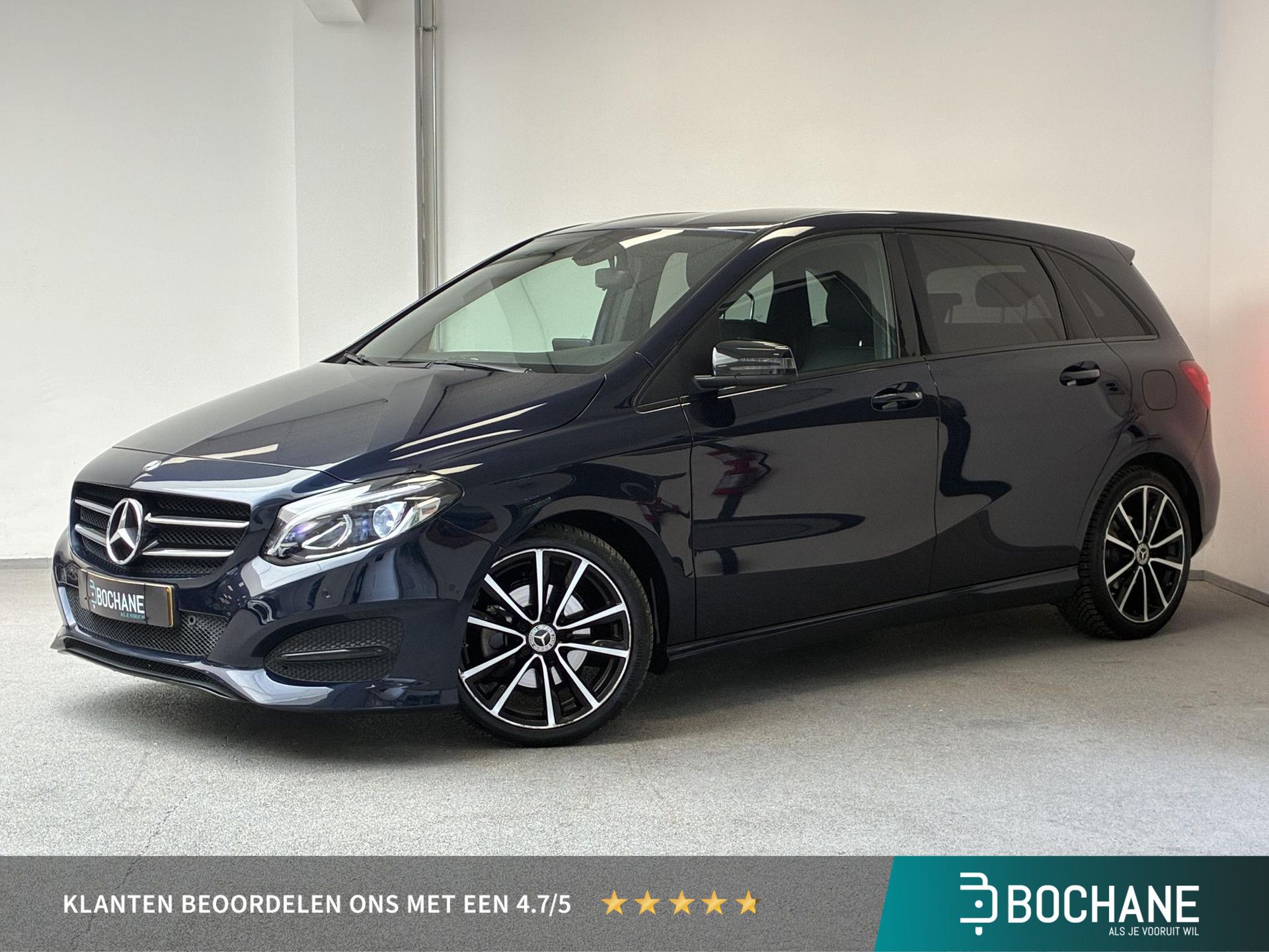 Mercedes-Benz B-Klasse met kenteken SH-728-D – vooraanzicht
