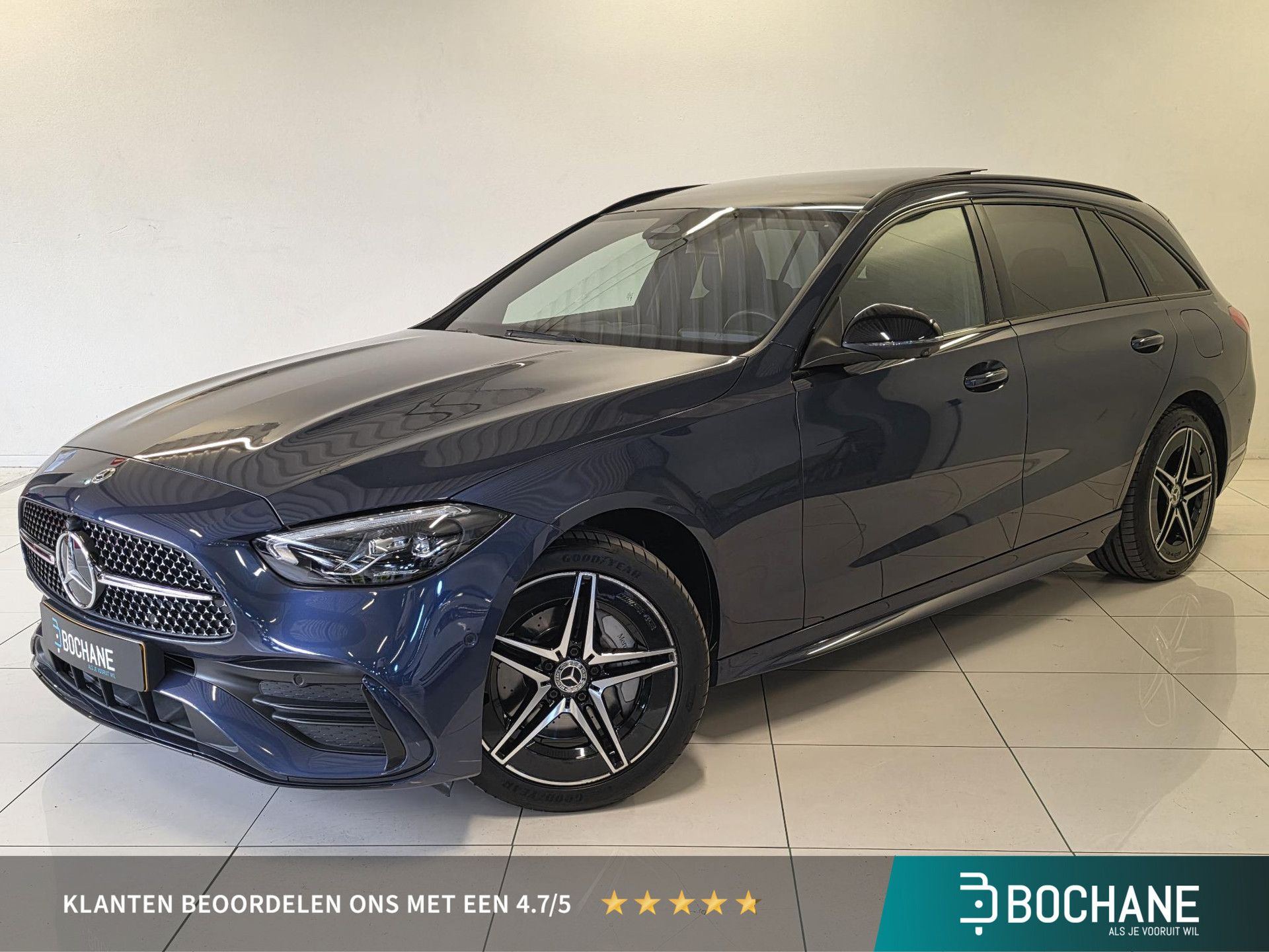 Mercedes-Benz C-Klasse met kenteken GTN-98-B – vooraanzicht