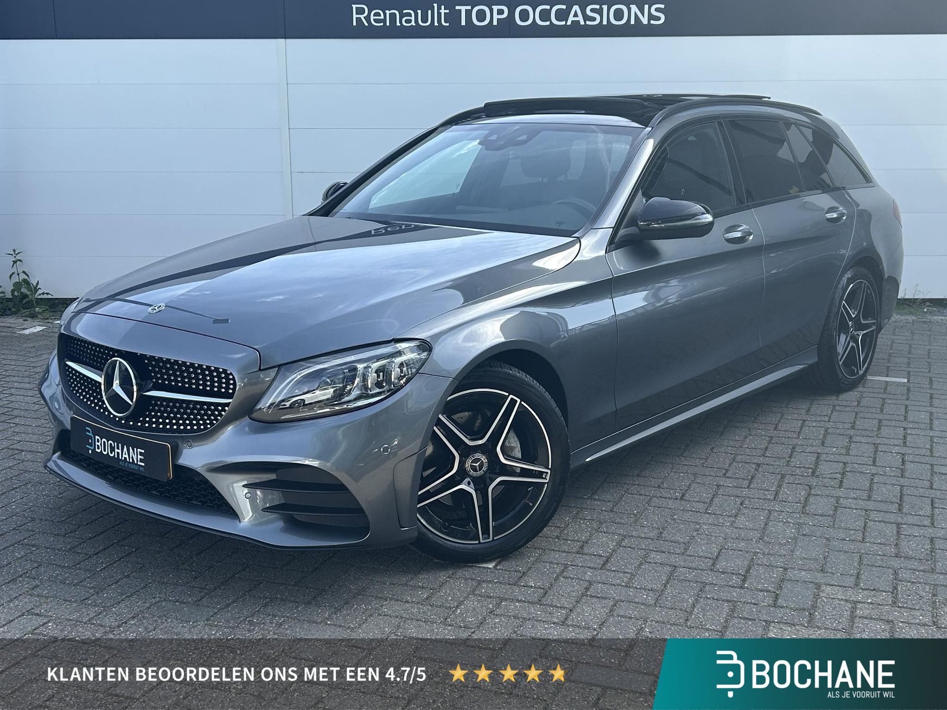Mercedes-Benz C-Klasse met kenteken H-430-KP – vooraanzicht