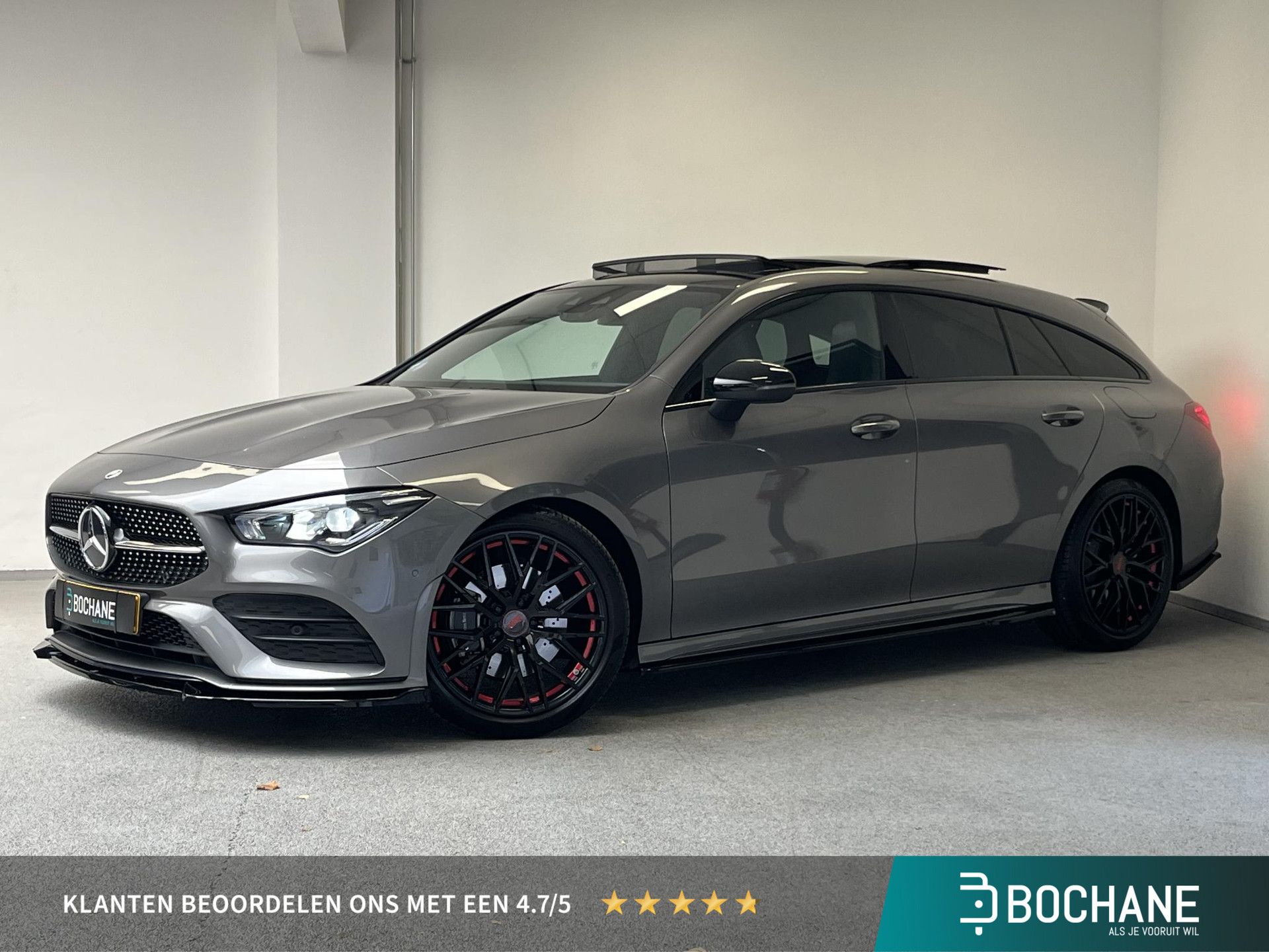 Mercedes-Benz CLA met kenteken GBV-16-G – vooraanzicht