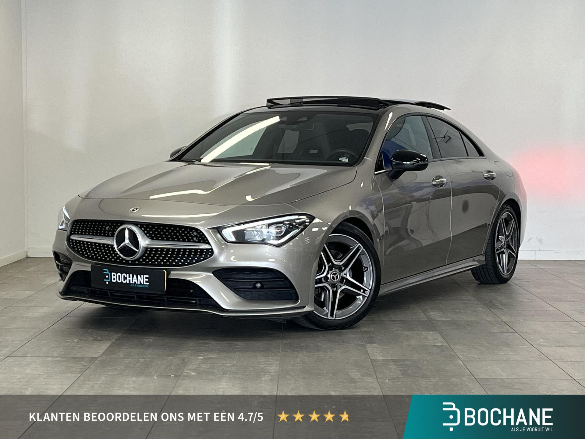 Mercedes-Benz CLA met kenteken H-064-HL – vooraanzicht