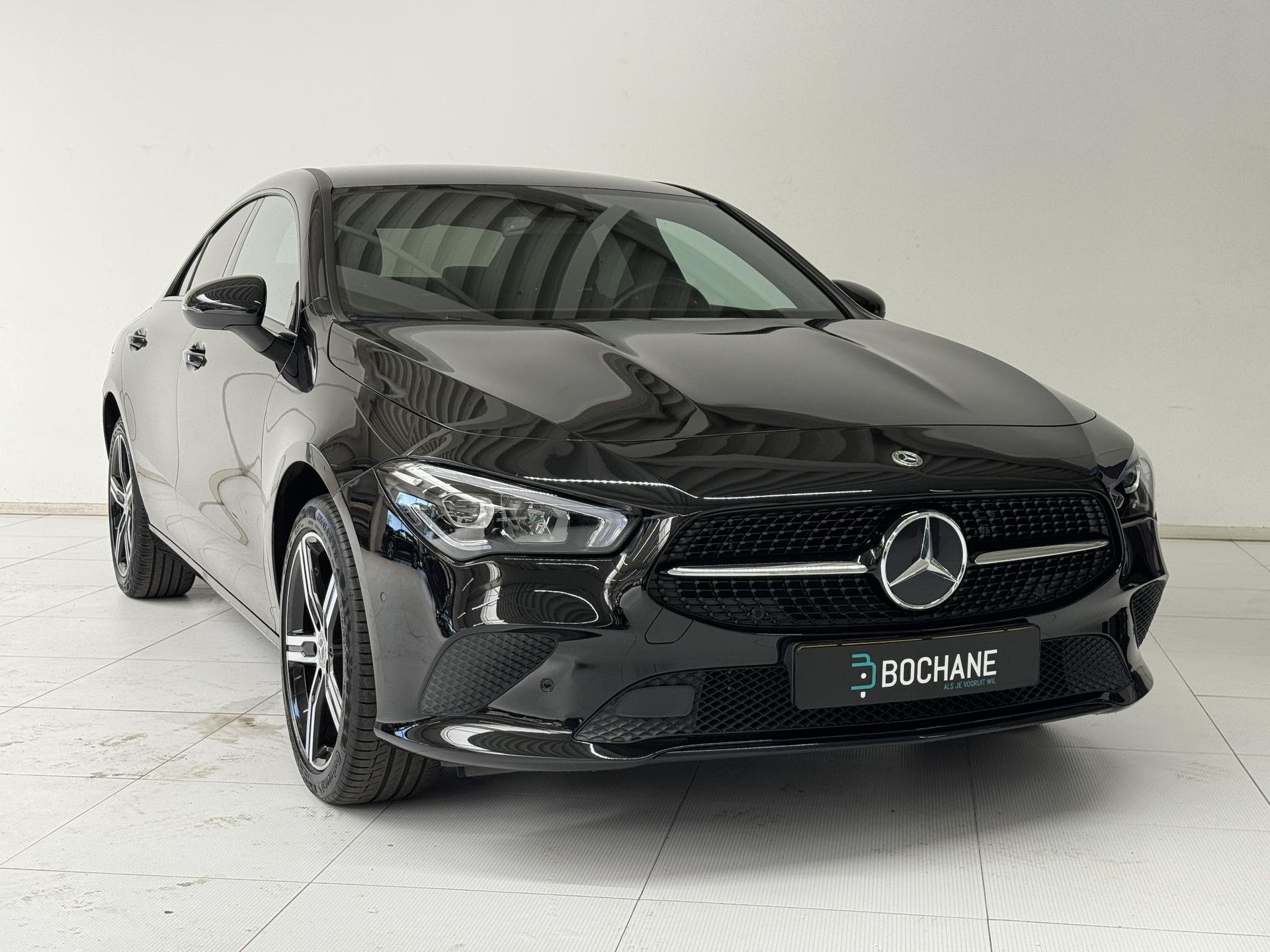 Mercedes-Benz CLA met kenteken S-028-PT – detailfoto