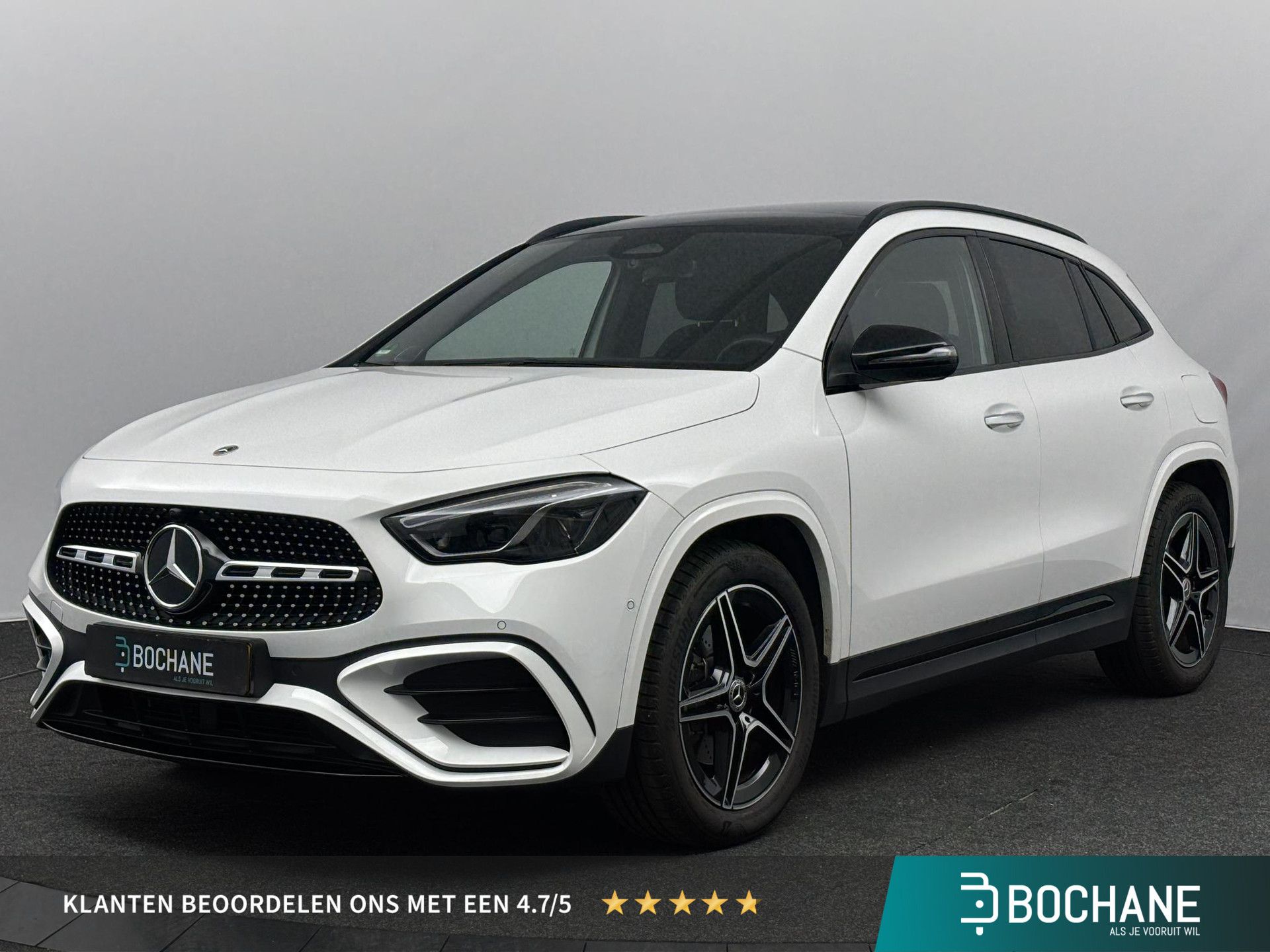 Mercedes-Benz GLA met kenteken GGZ-29-G – vooraanzicht