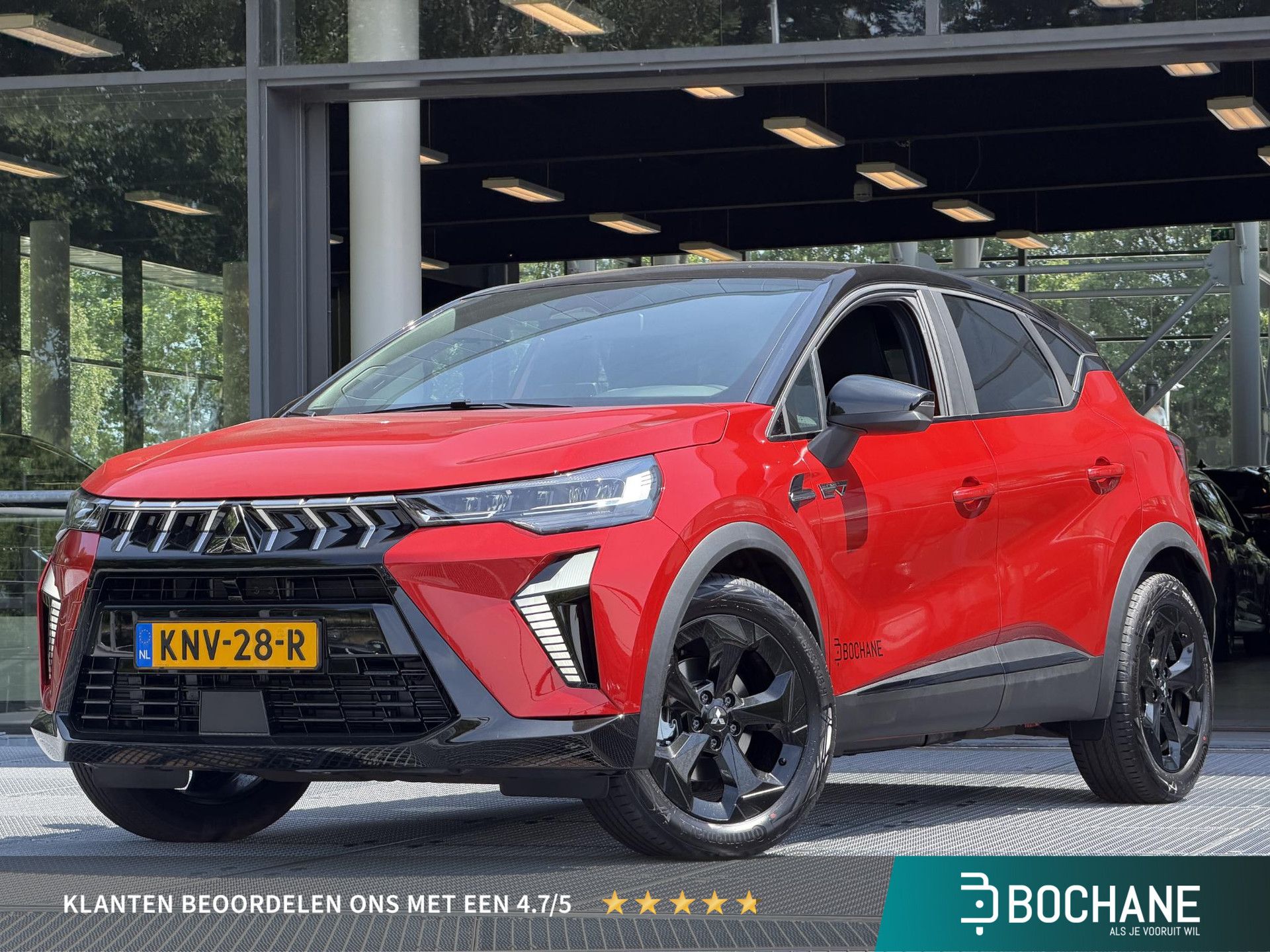 Mitsubishi ASX met kenteken KNV-28-R – vooraanzicht
