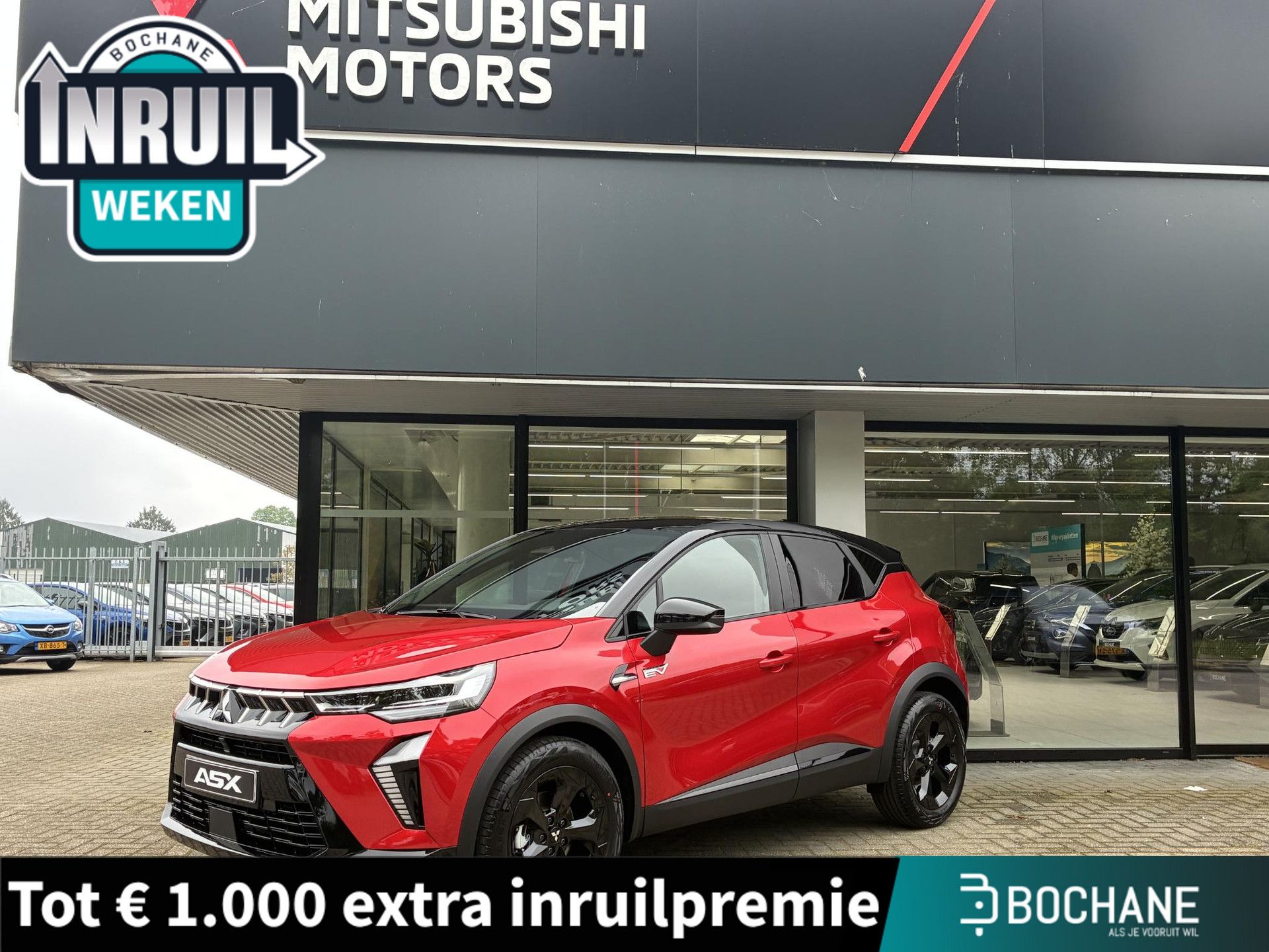 Mitsubishi ASX met kenteken KNV-29-R – vooraanzicht