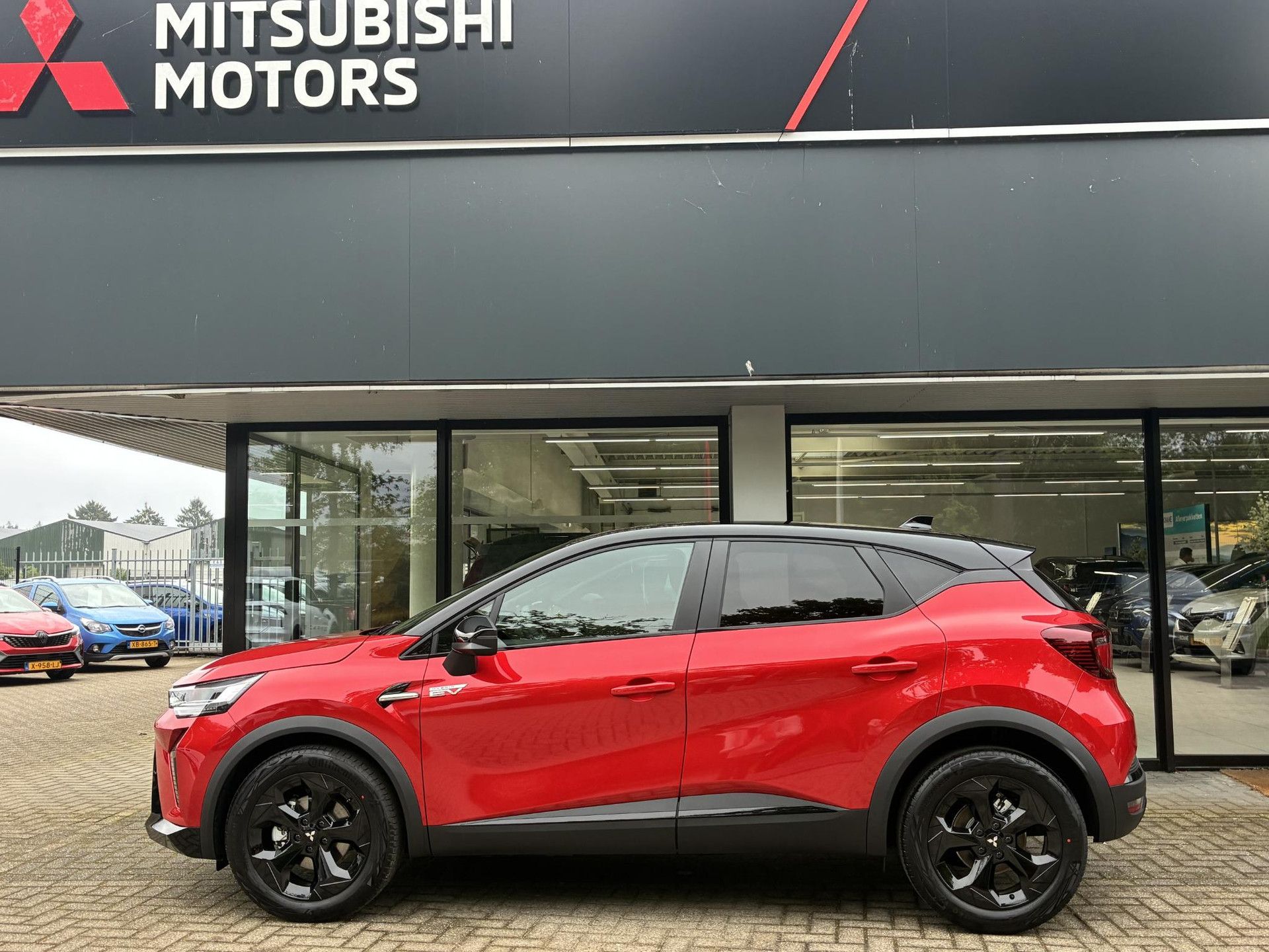 Mitsubishi ASX met kenteken KNV-29-R – achteraanzicht