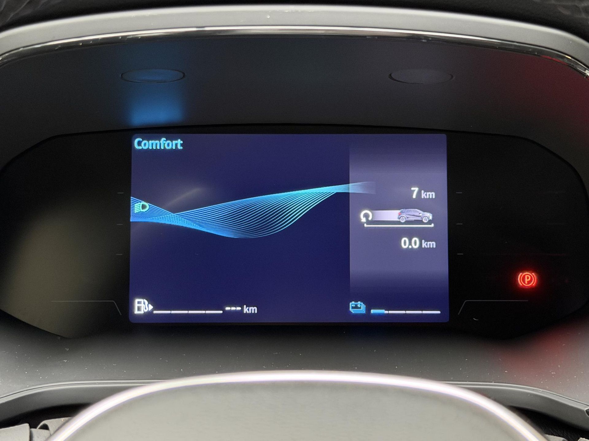 Mitsubishi ASX met kenteken KNV-32-R – dashboard