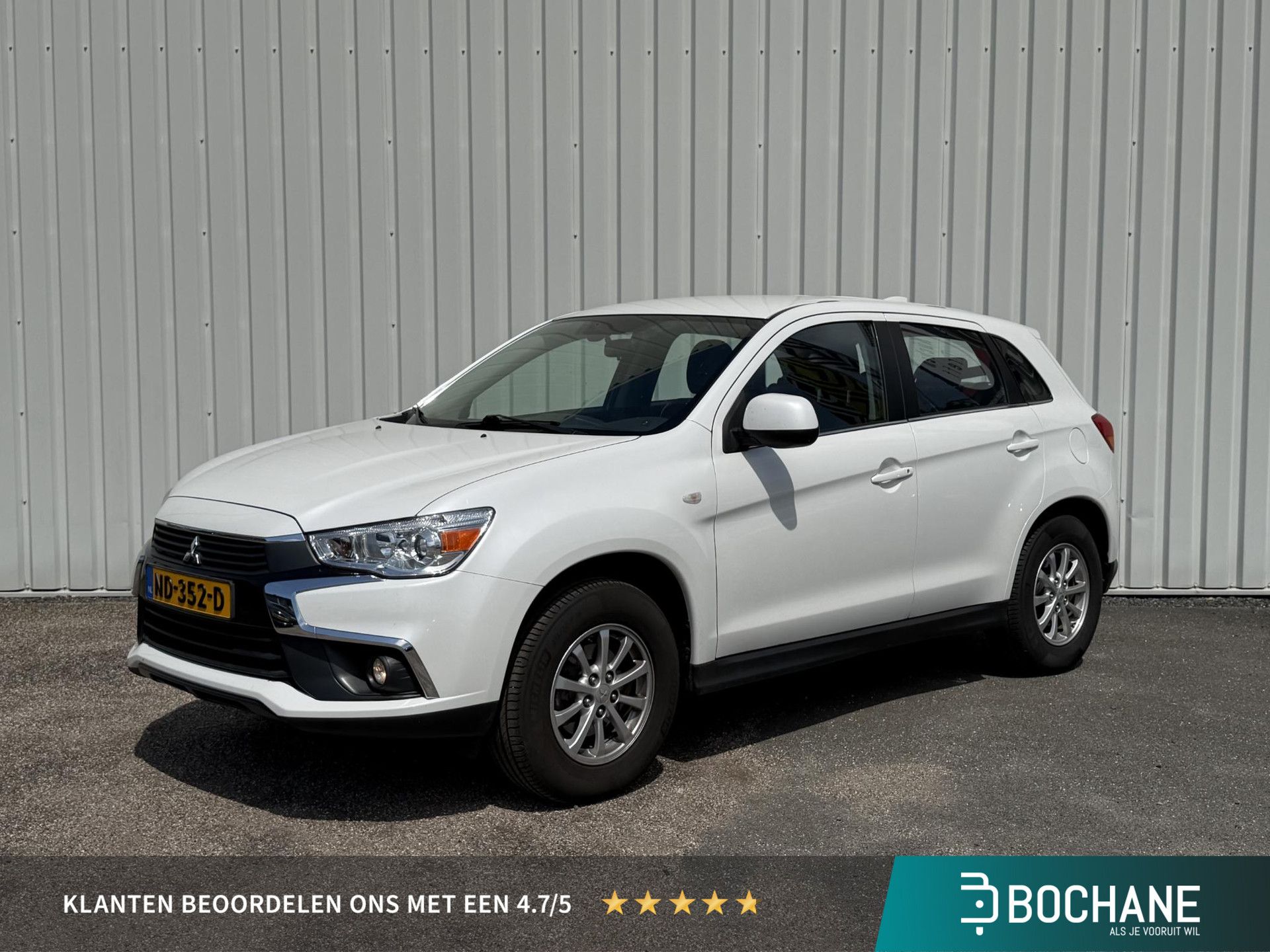 Mitsubishi ASX met kenteken ND-352-D – vooraanzicht
